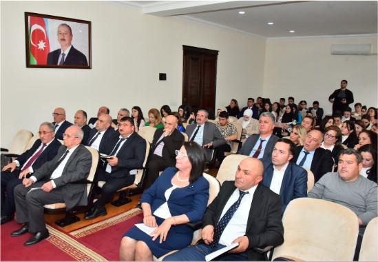 AMEA-nın müxbir üzvü Əlövsət Quliyev “Su ehtiyatlarından səmərəli istifadənin təmin edilməsi” mövzusunda elmi-praktiki seminarda iştirak edib