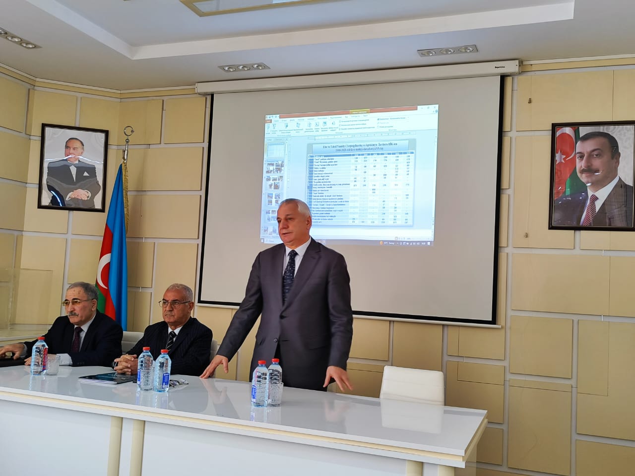 The report-election meeting of the Trade Union Committee was held at the Institute of Soil Science and Agrochemistry of the Ministry of Science and Education of the Republic of Azerbaijan.