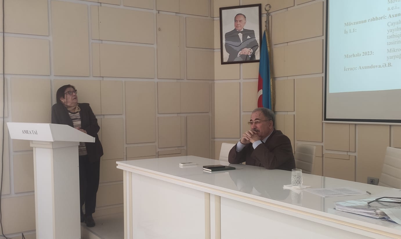  Лаборатории «Минеральных  удобрений» и «Микроэлементов  и микроудобрений» представили итоговые отчеты за 2023 год