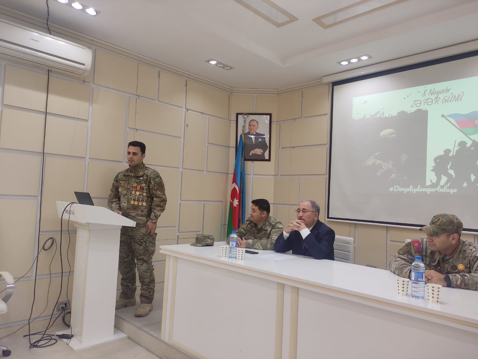 В Институте почвоведения и агрохимии состоялось мероприятие, посвященное Дню Победы ноября. 