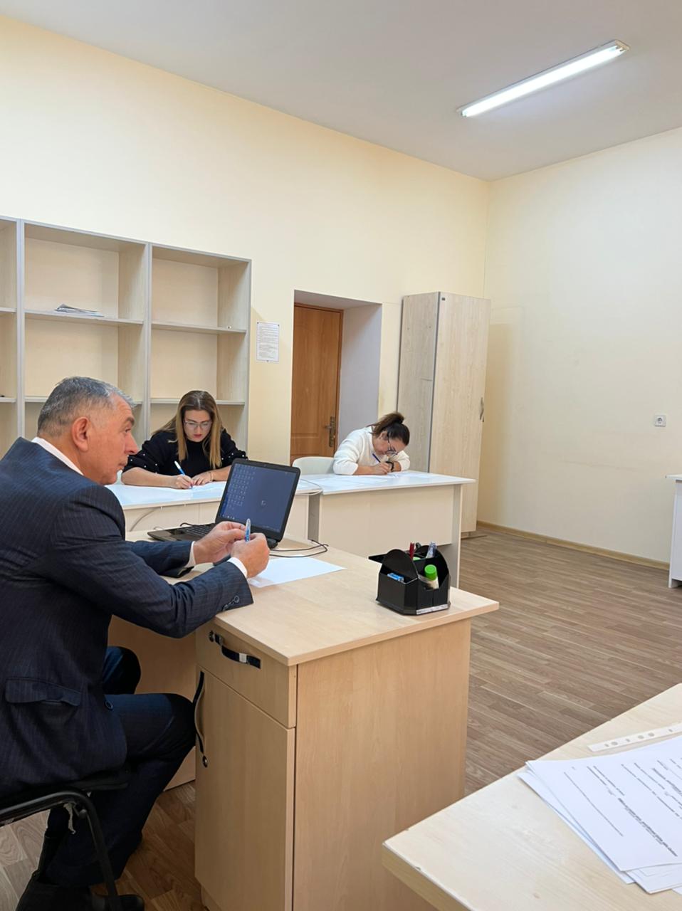  В  Институте почвоведения и агрохимии проводилось минимальные экзамены  для докторантов и диссертантов  на зимней экзаменационной  сессии