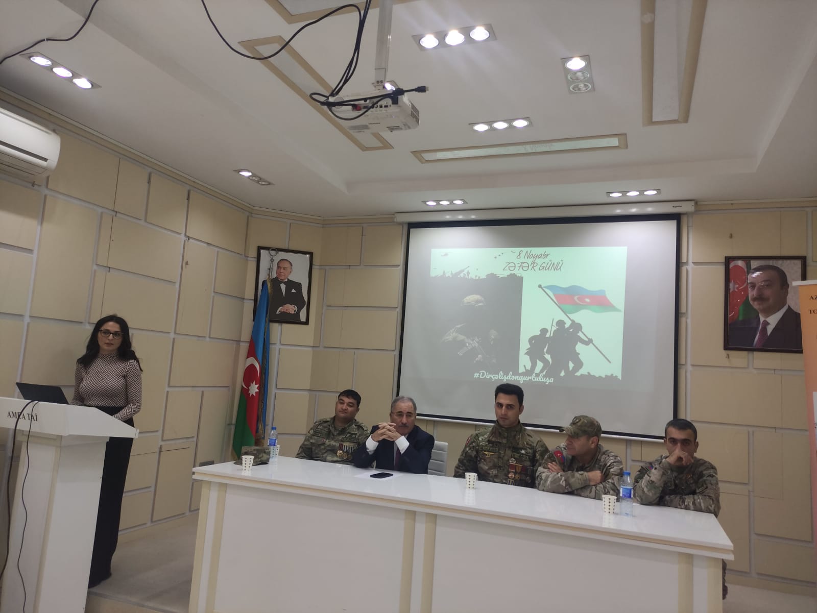 В Институте почвоведения и агрохимии состоялось мероприятие, посвященное Дню Победы ноября. 