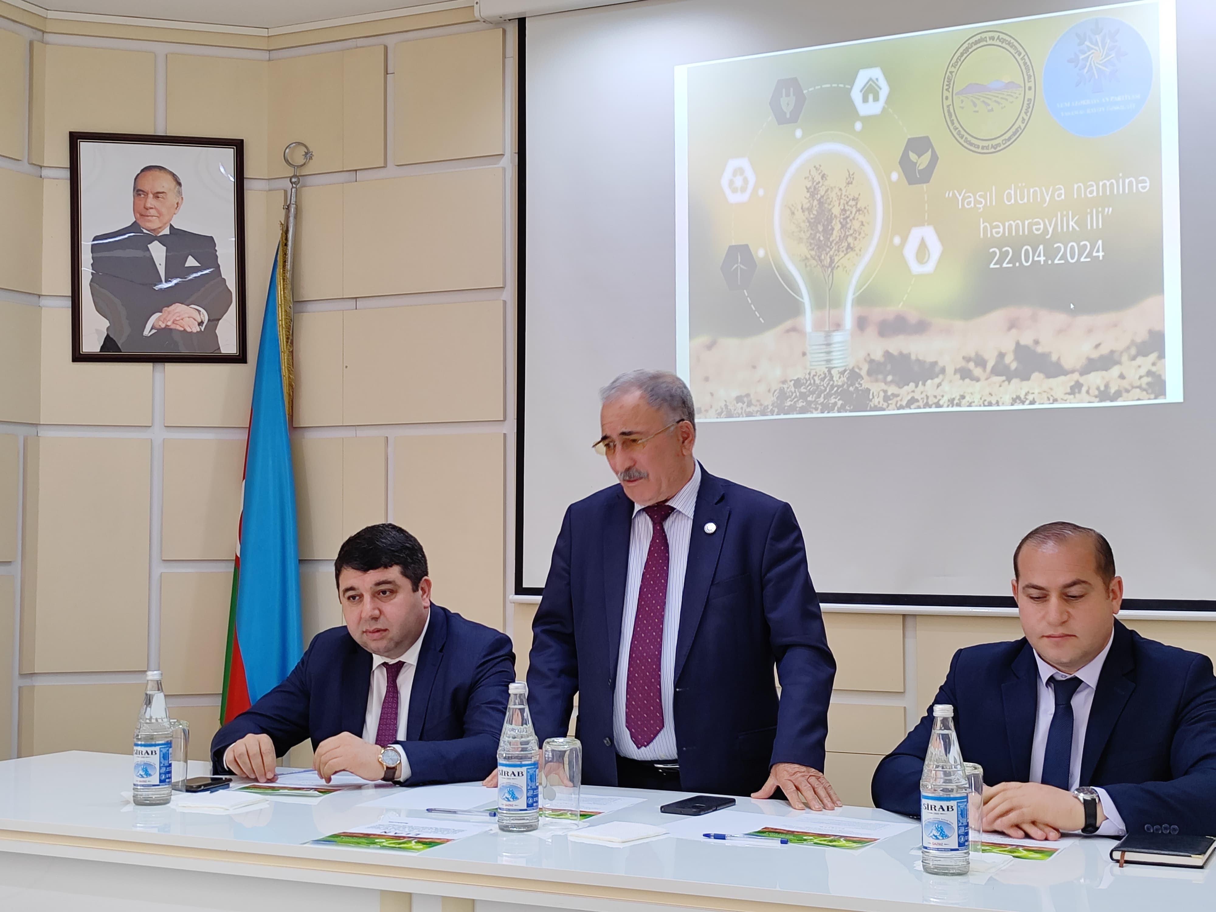 С совместной организацией ПНА  Ясамальской районной организации и территориальной партийной организации  Института почвоведения и агрохимии МНО АР состоялось мероприятие в рамках «Года солидарности во имя  зеленого мира»