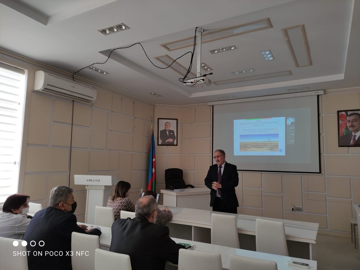 Лаборатории «Рекультивация почв» и «Проблеми современного орошения» представили итоговый отчет на 2021 год