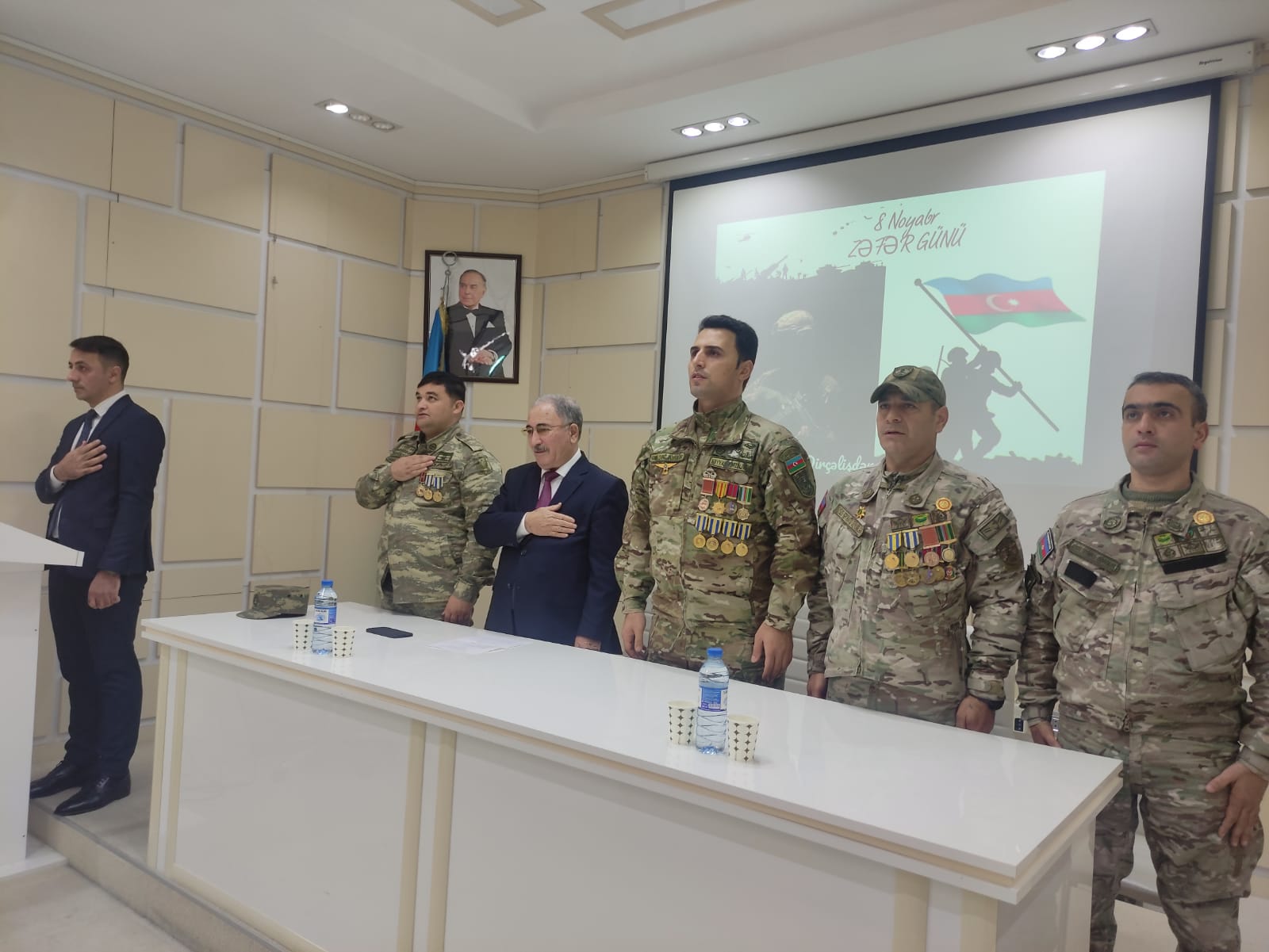 В Институте почвоведения и агрохимии состоялось мероприятие, посвященное Дню Победы ноября. 