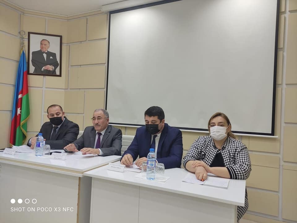 В Институте почвоведения и агрохимии НАНА состоялось отчетно-выборное собрание первой территориальной партийной организации ПНА.