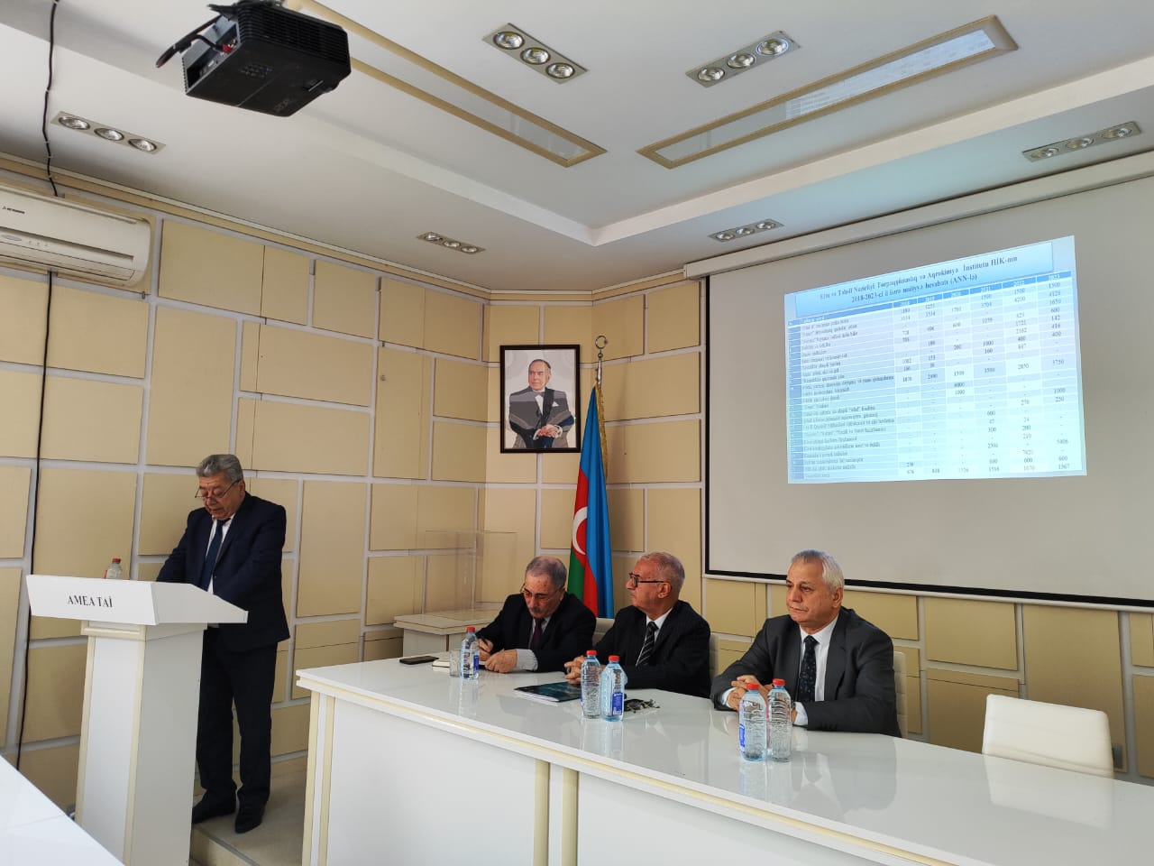 The report-election meeting of the Trade Union Committee was held at the Institute of Soil Science and Agrochemistry of the Ministry of Science and Education of the Republic of Azerbaijan.