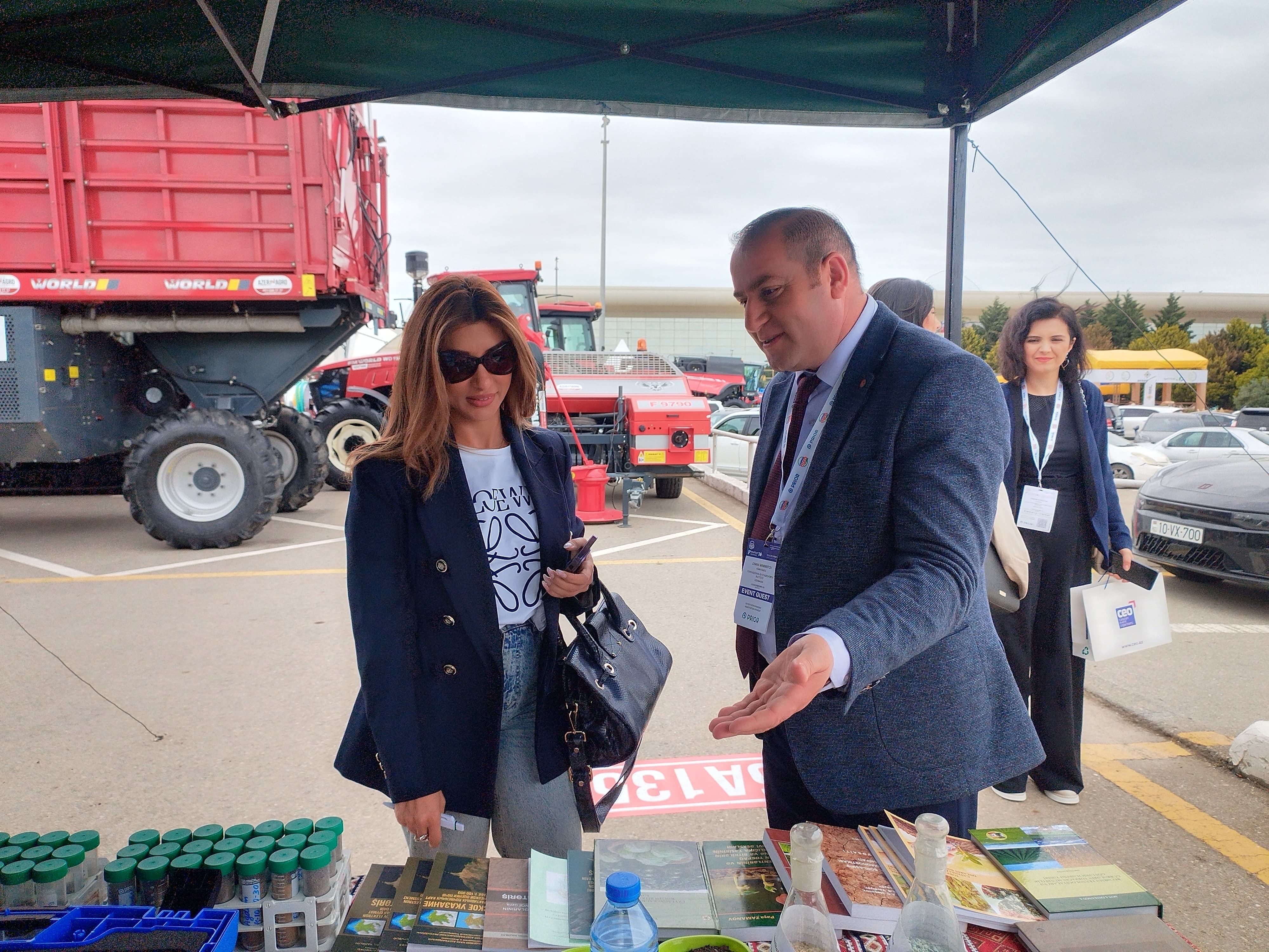 Employees of the Institute of Soil Science and Agrochemistry of the Ministry of Science and Education of the Republic of Azerbaijan participated in the 18th Azerbaijan International Agricultural Exhibition.