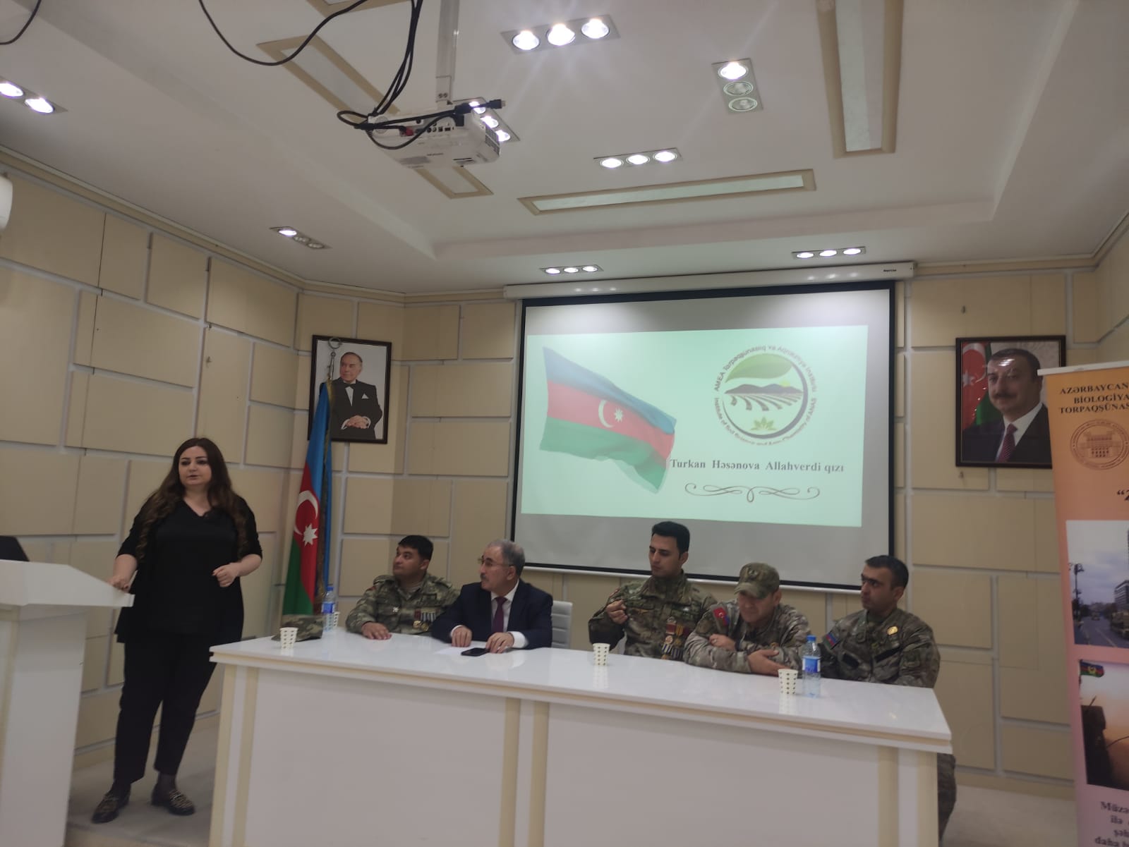 В Институте почвоведения и агрохимии состоялось мероприятие, посвященное Дню Победы ноября. 