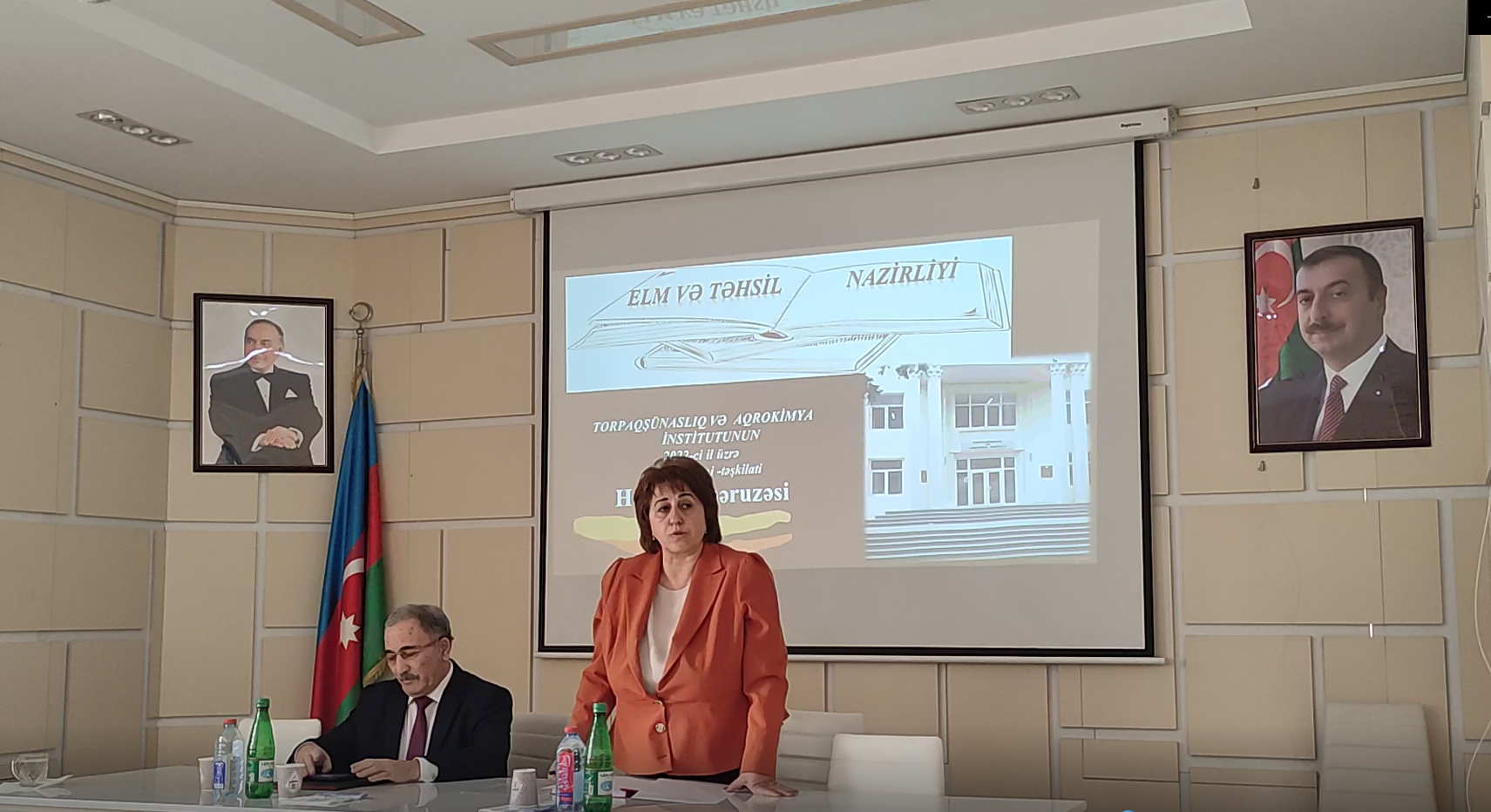 Заслушан годовой отчет Института почвоведения и агрохимии за 2022 год