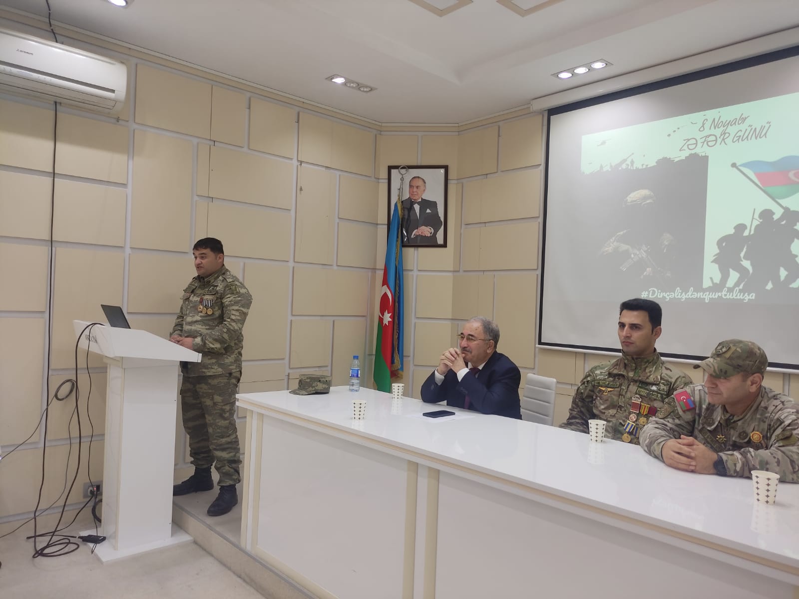 В Институте почвоведения и агрохимии состоялось мероприятие, посвященное Дню Победы ноября. 