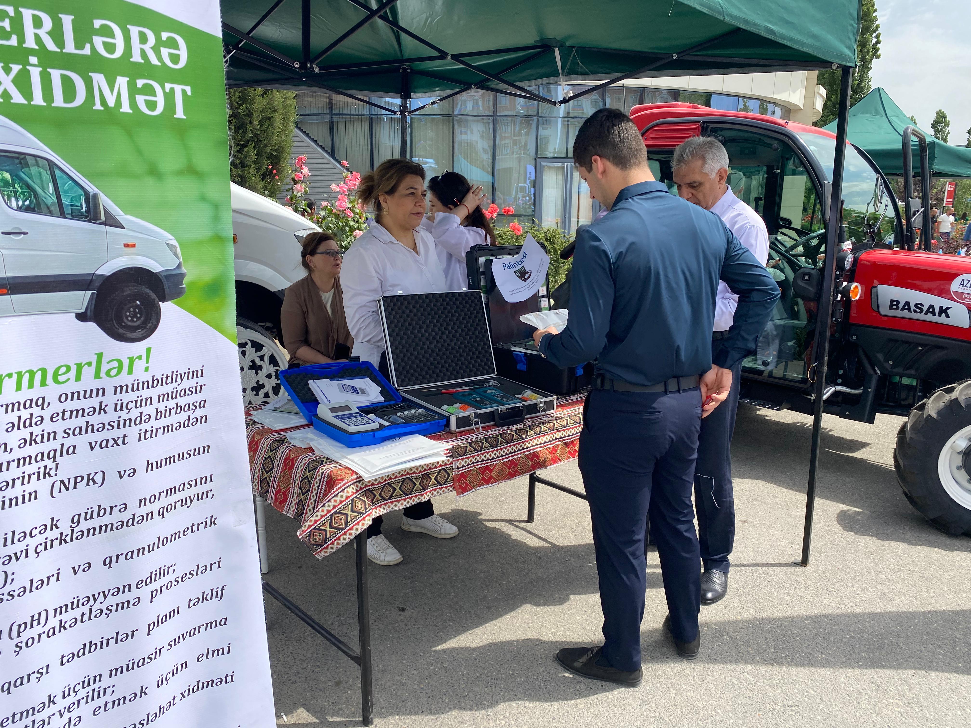The Institute of Soil Science and Agrochemistry of the Ministry of Science and Education actively participated in the Agrarian Business Festival held in Guba.