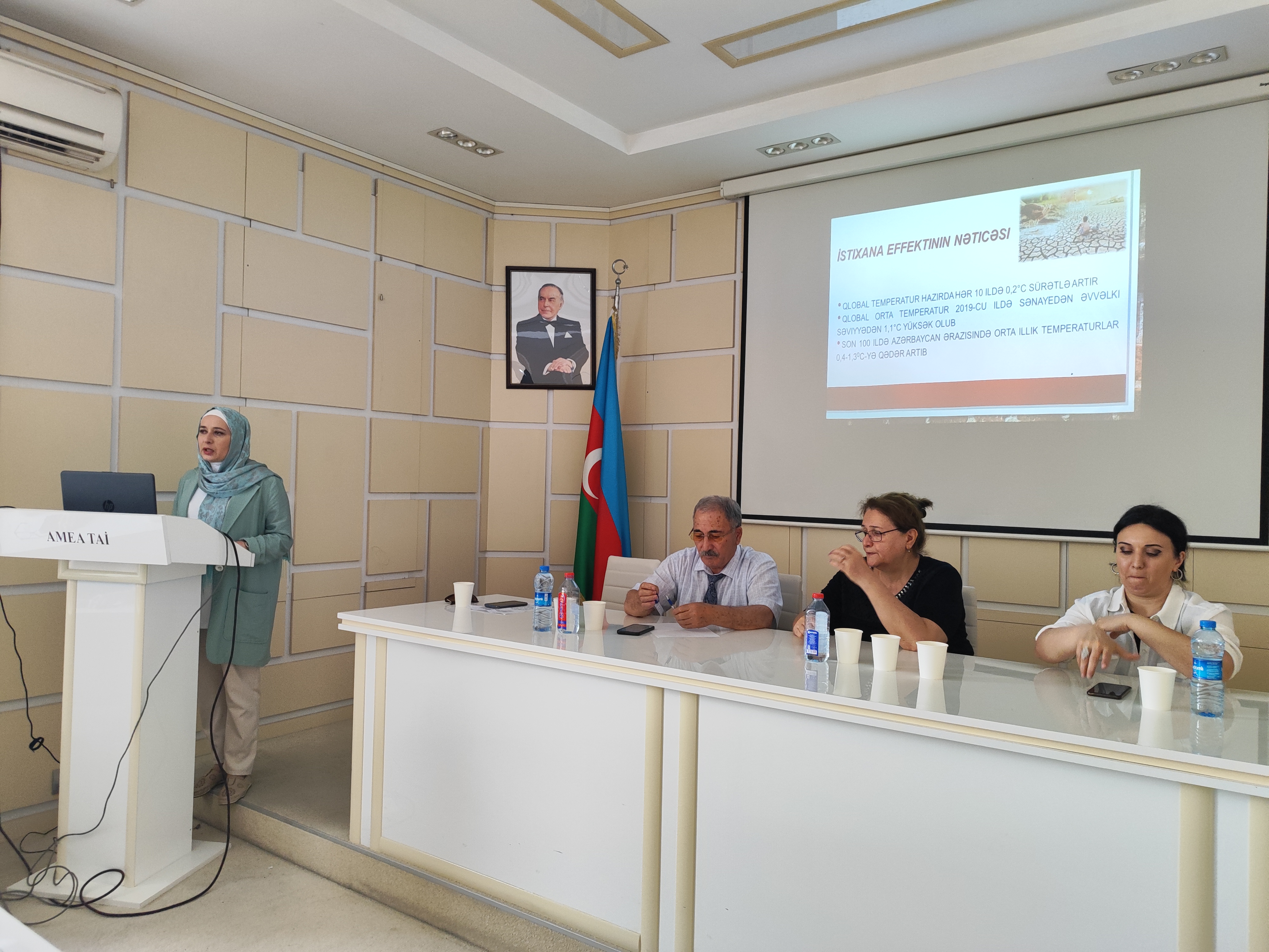 В Институте почвоведения и агрохимии МНО АР  состоялось мероприятие, посвященное «17 июня – Всемирному дню борьбы с засухой и опустыниванием»