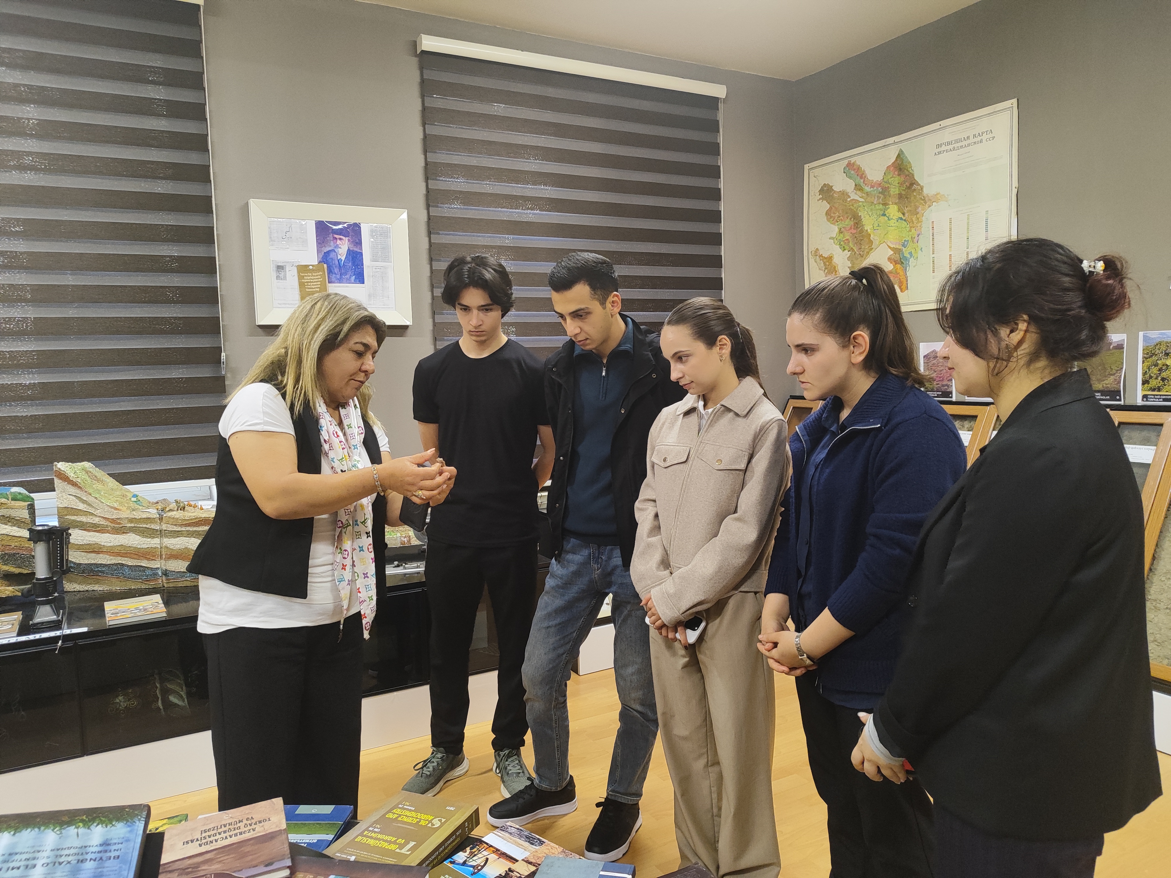 В Институте почвоведения и агрохимии сотоялось «День открытых дверей» музея