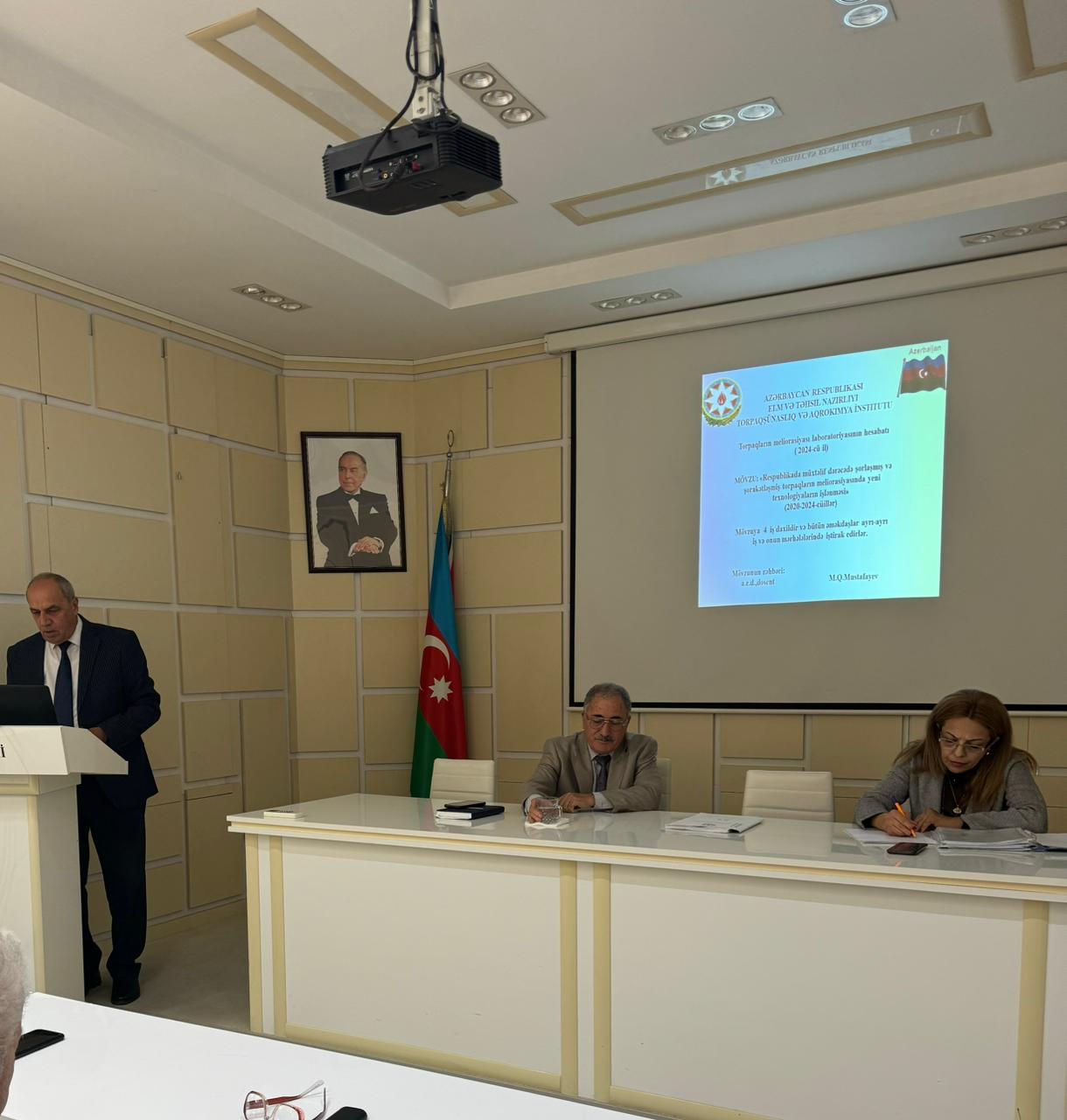 Лаборатория «Мелиорации почв» представила итоговый отчет за 2024 год