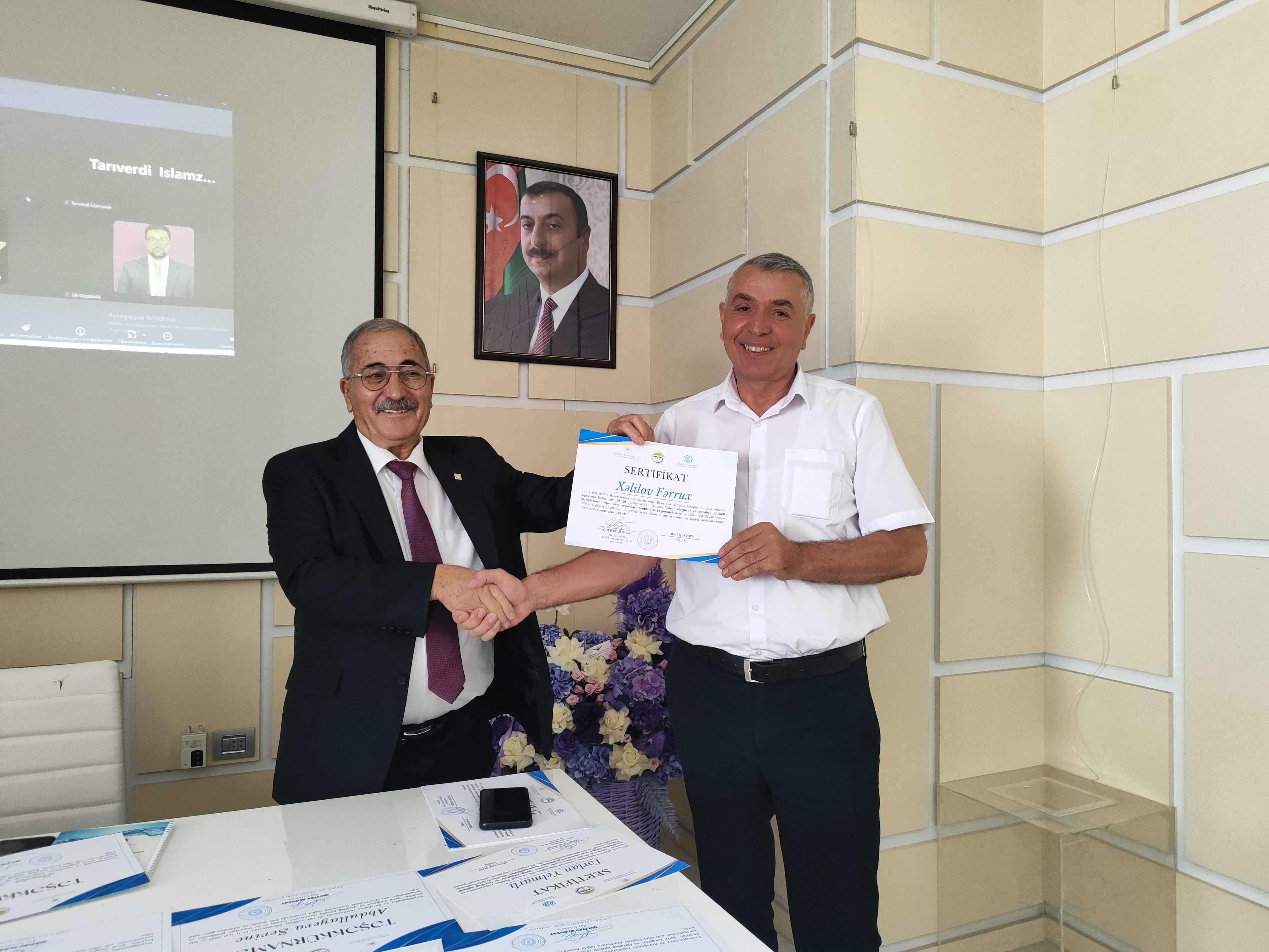 Scientific-practical conference on land and water resources of East Zangezur and Karabakh economic regions continues Scientific-practical conference on land and water resources of East Zangezur and Karabakh economic regions continues.