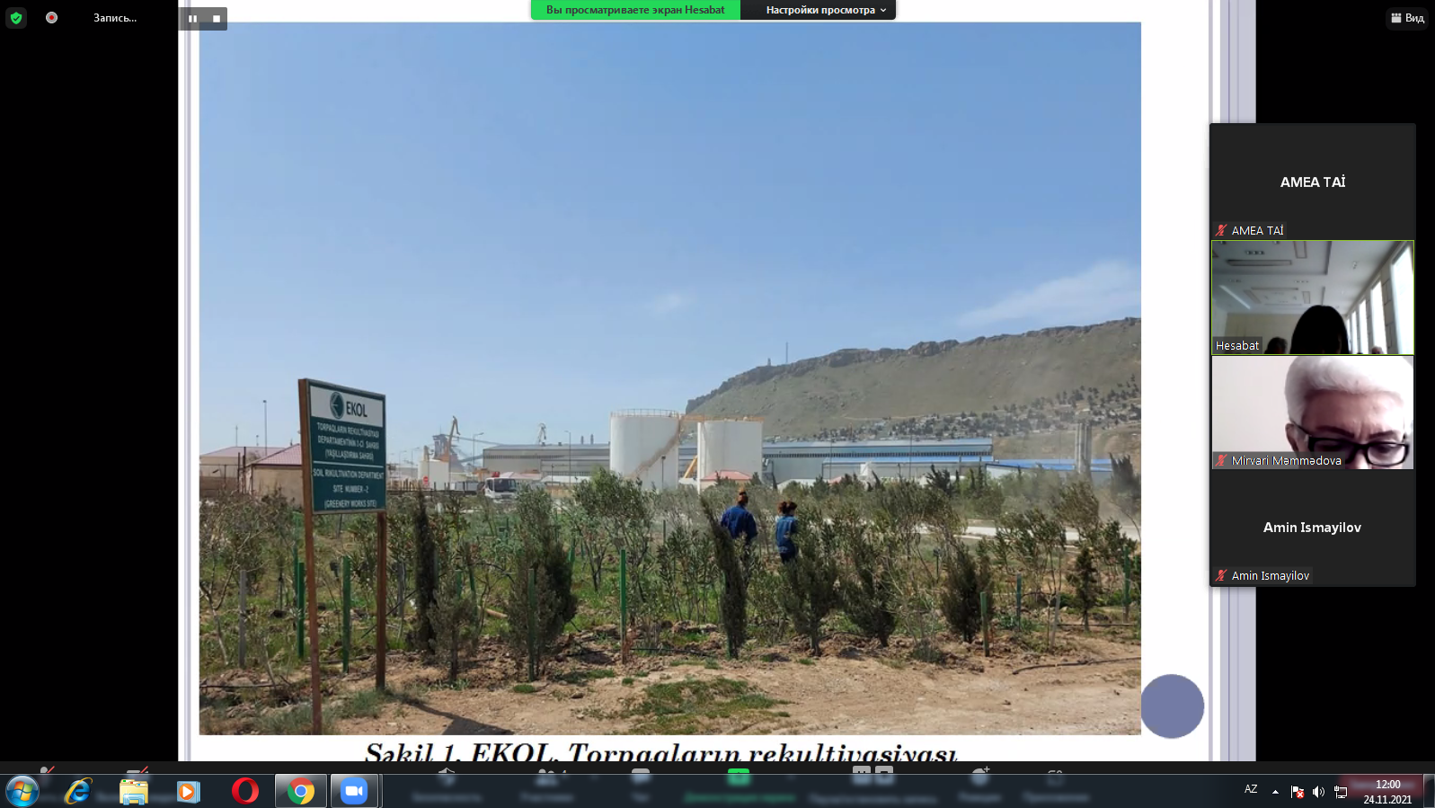 Лаборатории «Рекультивация почв» и «Проблеми современного орошения» представили итоговый отчет на 2021 год