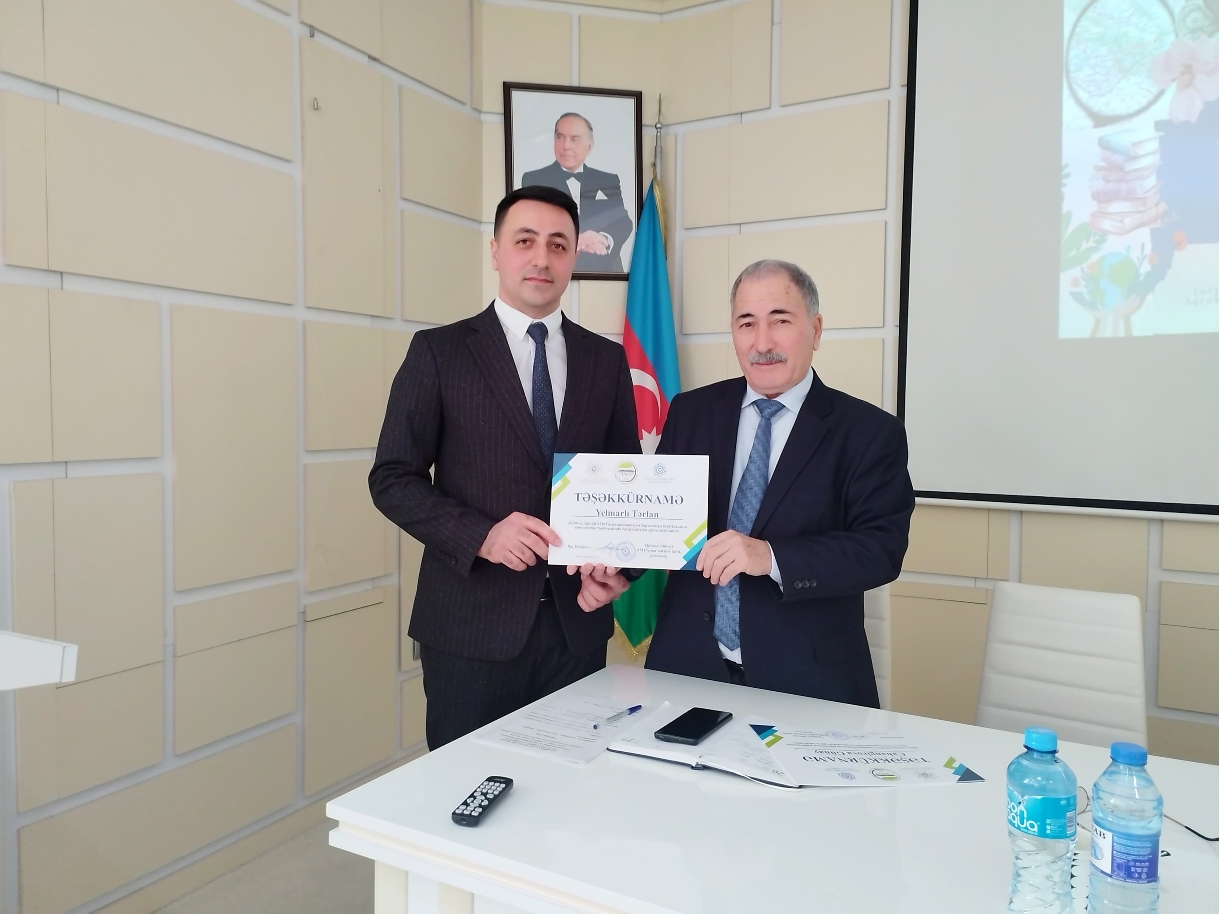 В Институте почвоведения и агрохимии МНО АР  состоялось мероприятие, посвященное Дню молодежи