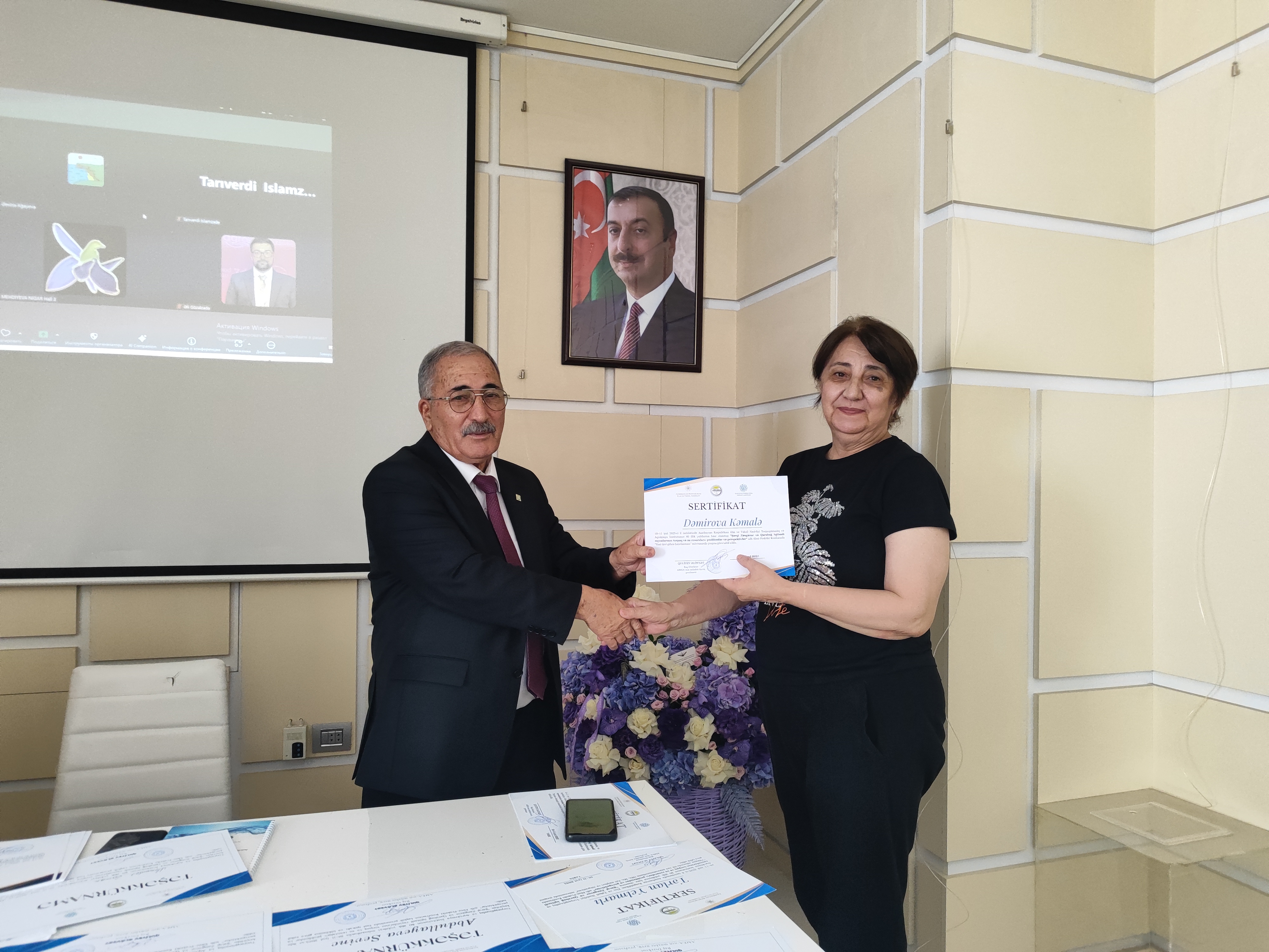 Scientific-practical conference on land and water resources of East Zangezur and Karabakh economic regions continues Scientific-practical conference on land and water resources of East Zangezur and Karabakh economic regions continues.