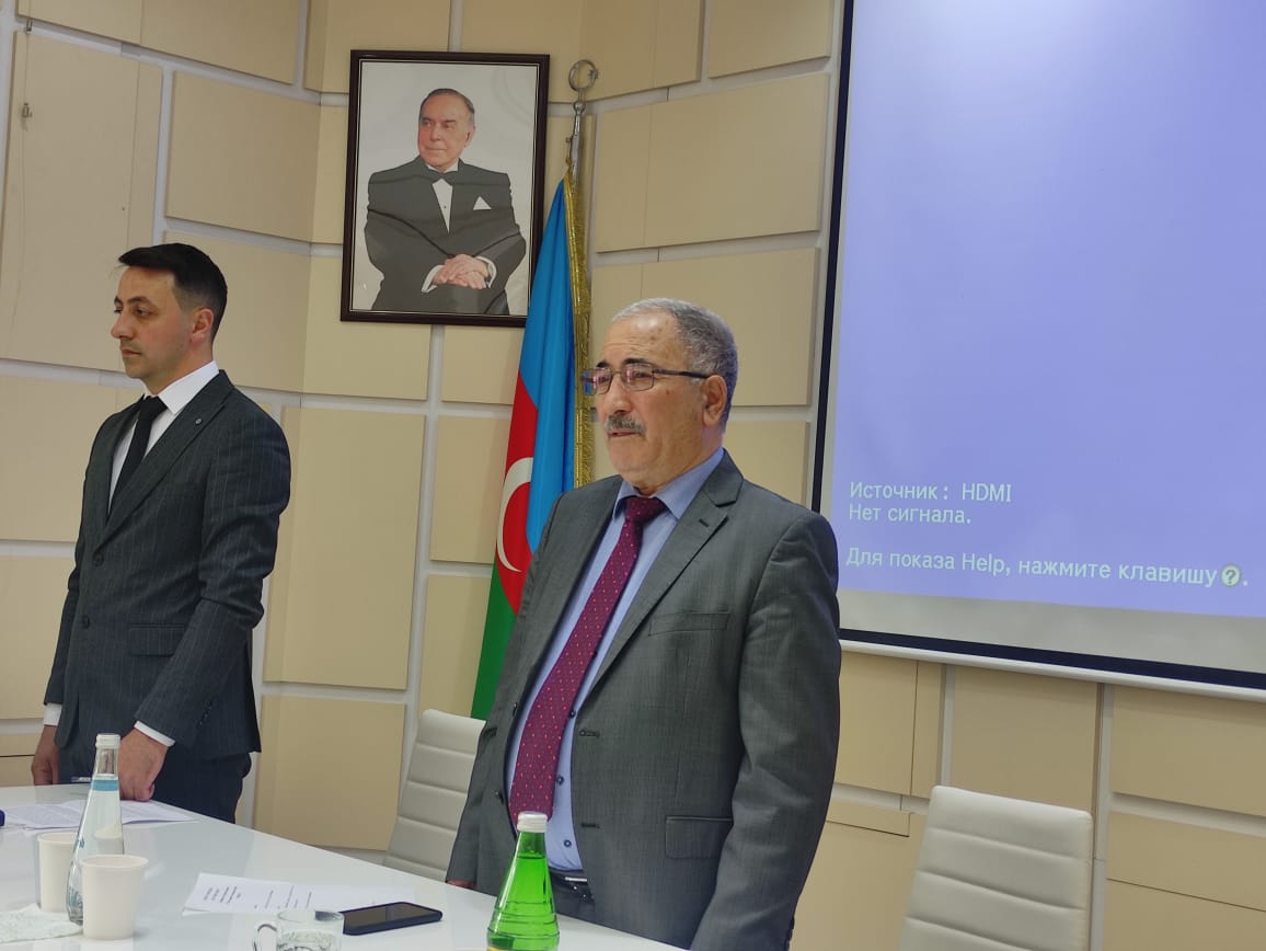 В  Институте почвоведения и агрохимии состоялось памятное мероприятие посвященное 31 марта-Дня геноцида азербайджанцев  город Баку. 31 марта 2023 г.