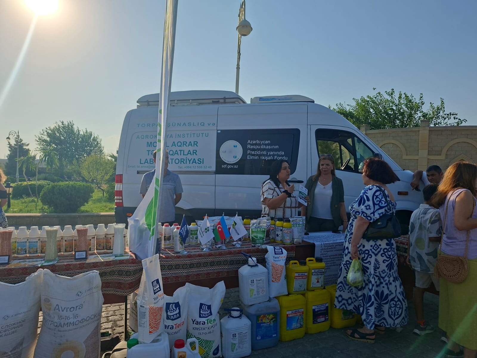 Сотрудники Института почвоведения и агрохимии Министерства науки и образования приняли активное участие в Фестивале инжира «Гала»