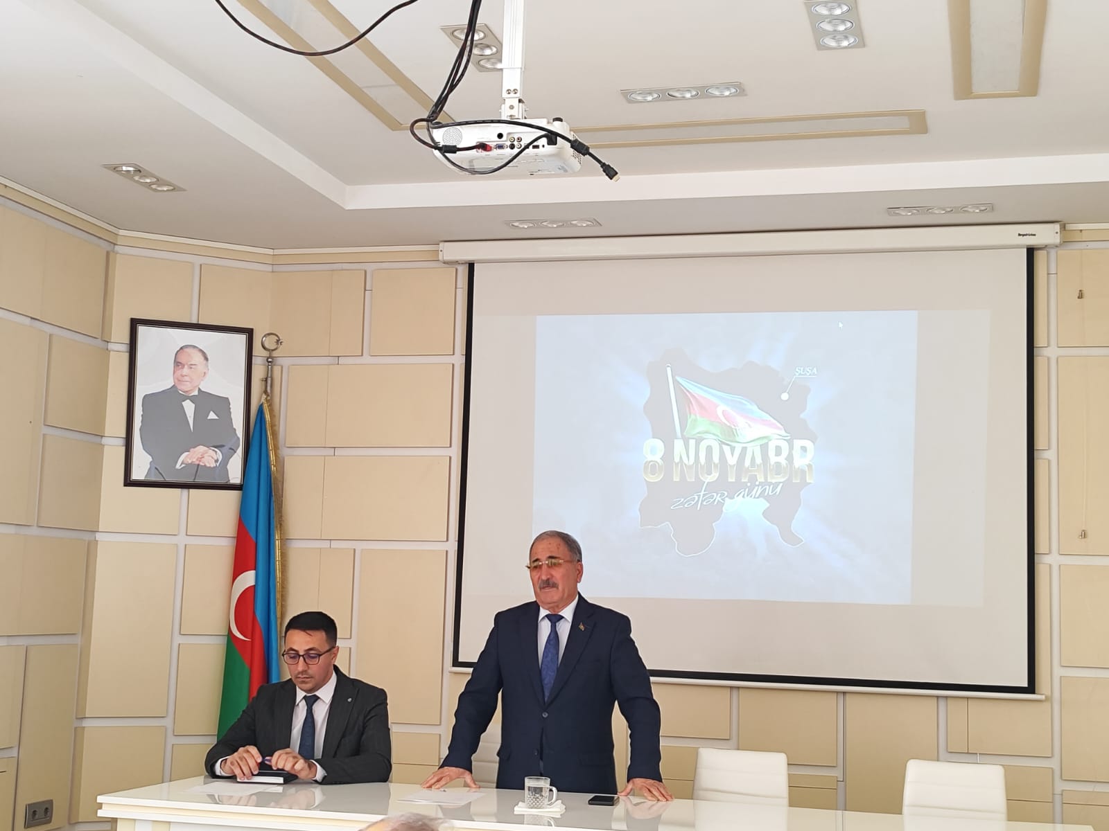 В Институте почвоведения и агрохимии состоялось мероприятие, посвященное 8 ноября - Дню Победы  