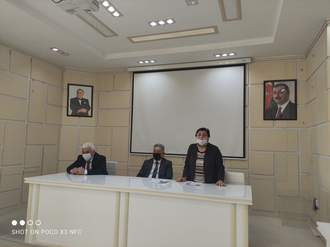 В Институте почвоведения и агрохимии НАНА состоялось совместное заседание Женсовета и Профкома