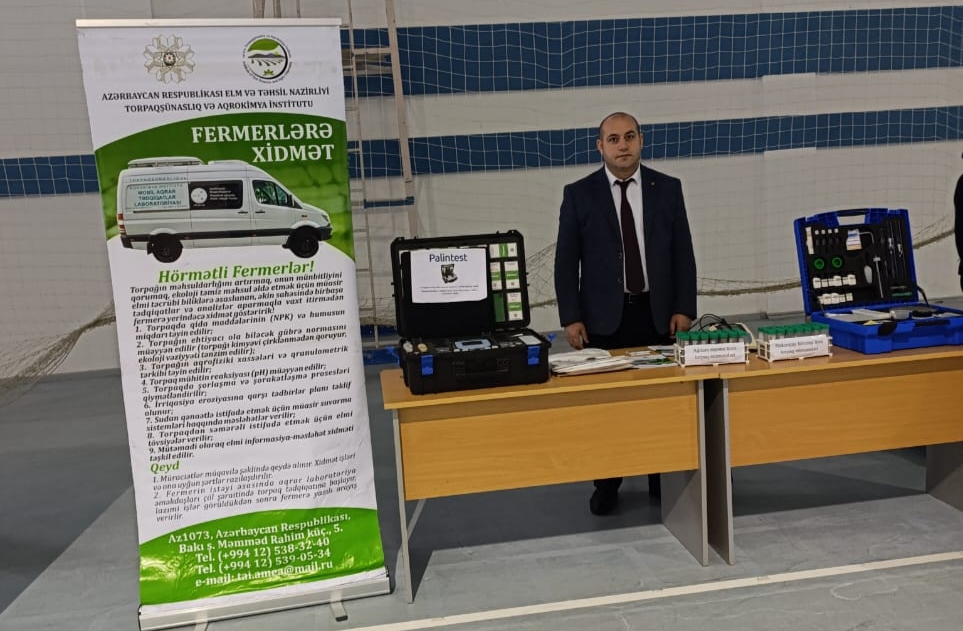The Institute of Soil Science and Agrochemistry actively participated in the Agricultural Business Festival held in Shamakhi.