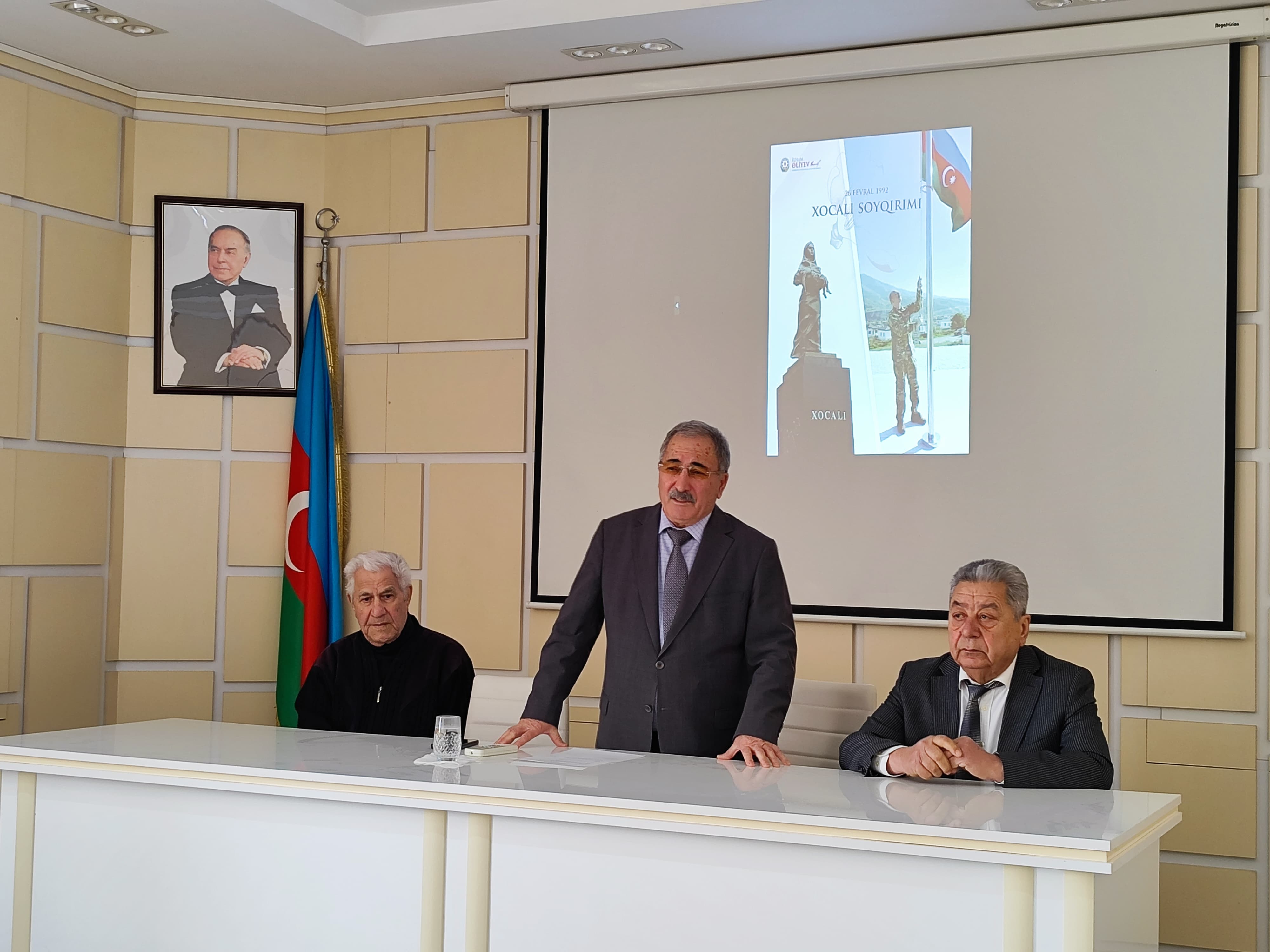 В Институте почвоведения и агрохимии МНО АР состоялось памятное мероприятие, посвященное 32-й годовщине «Ходжалинского геноцида»