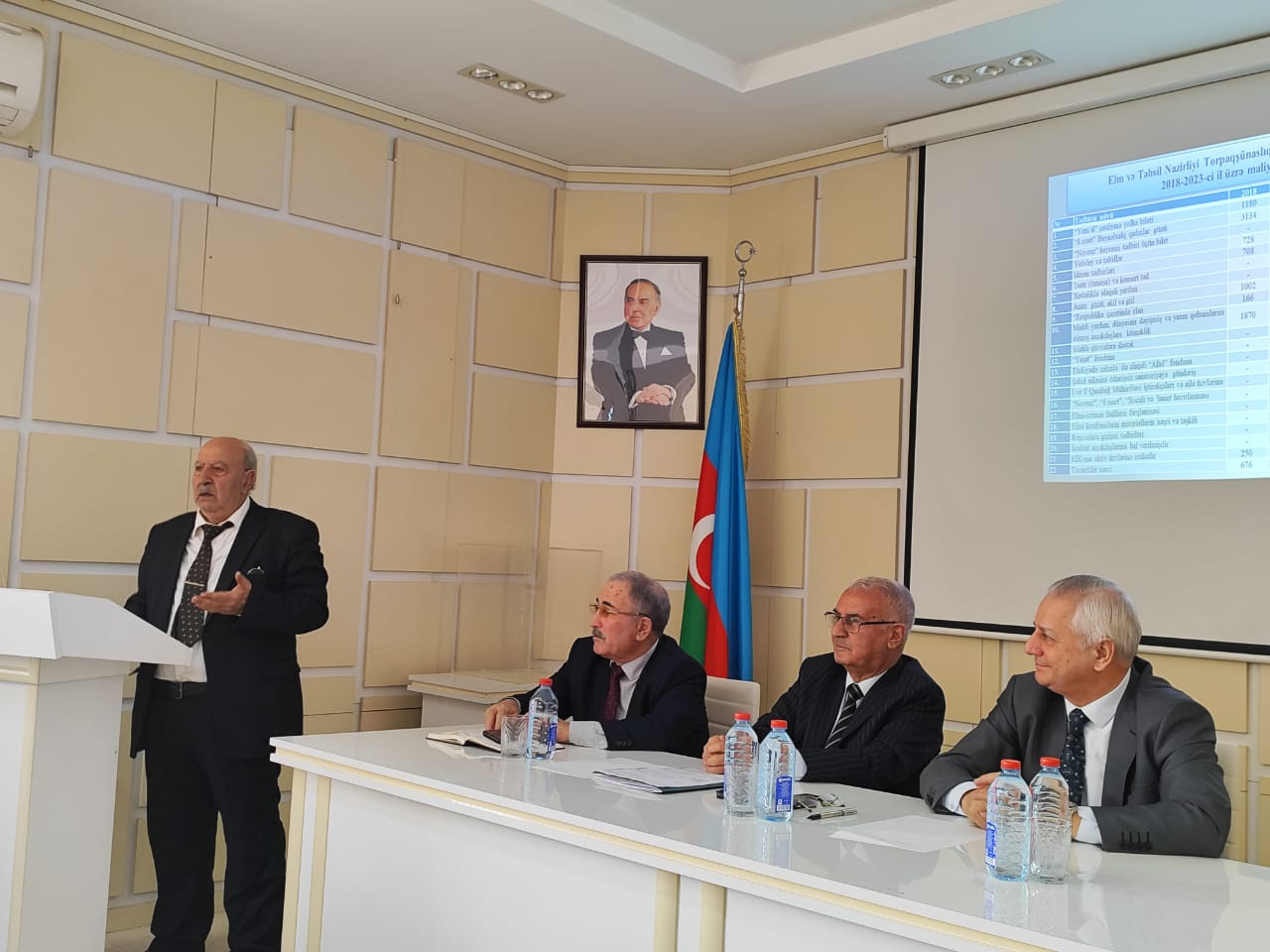 The report-election meeting of the Trade Union Committee was held at the Institute of Soil Science and Agrochemistry of the Ministry of Science and Education of the Republic of Azerbaijan.