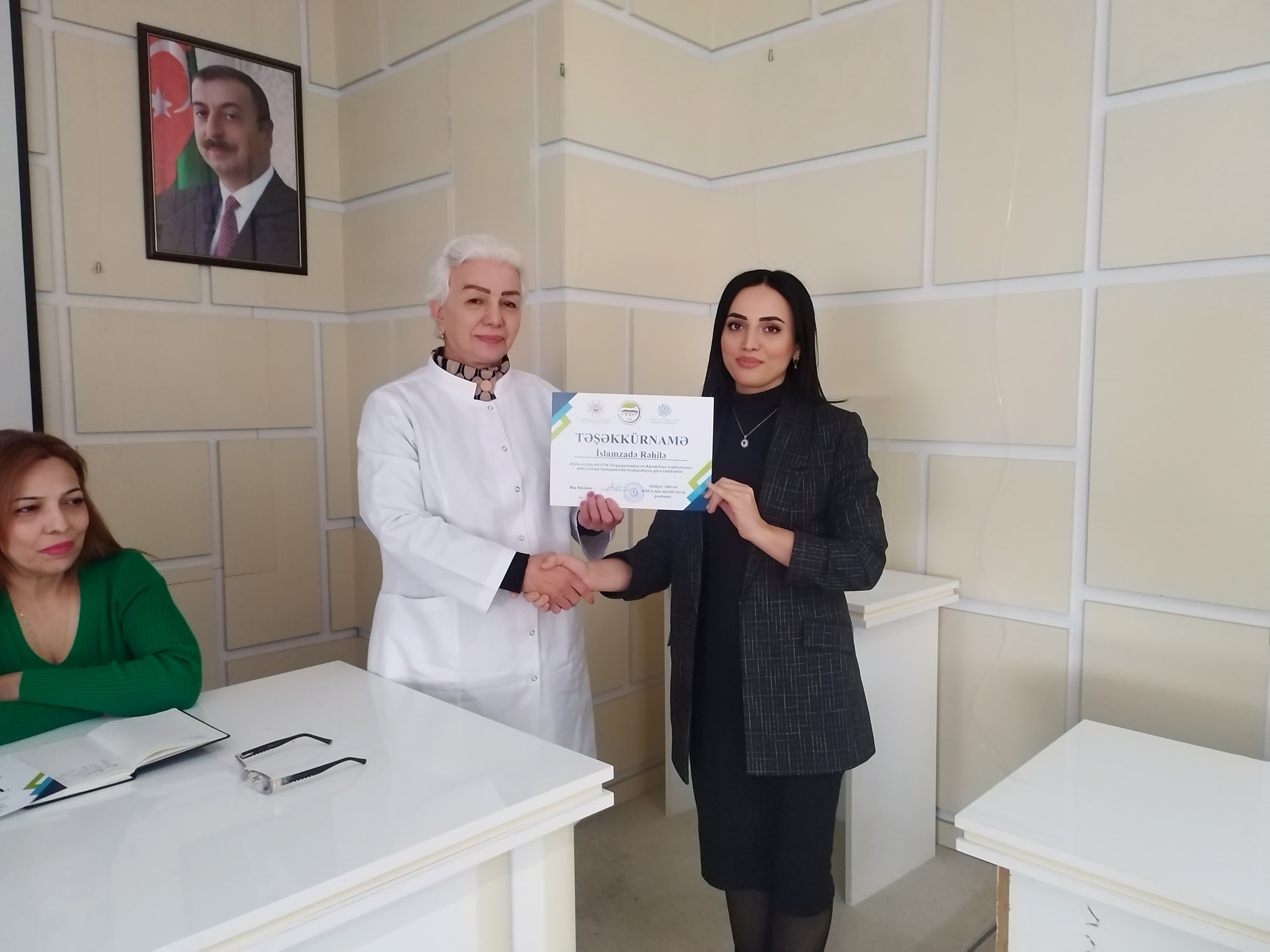 В Институте почвоведения и агрохимии МНО АР  состоялось мероприятие, посвященное Дню молодежи