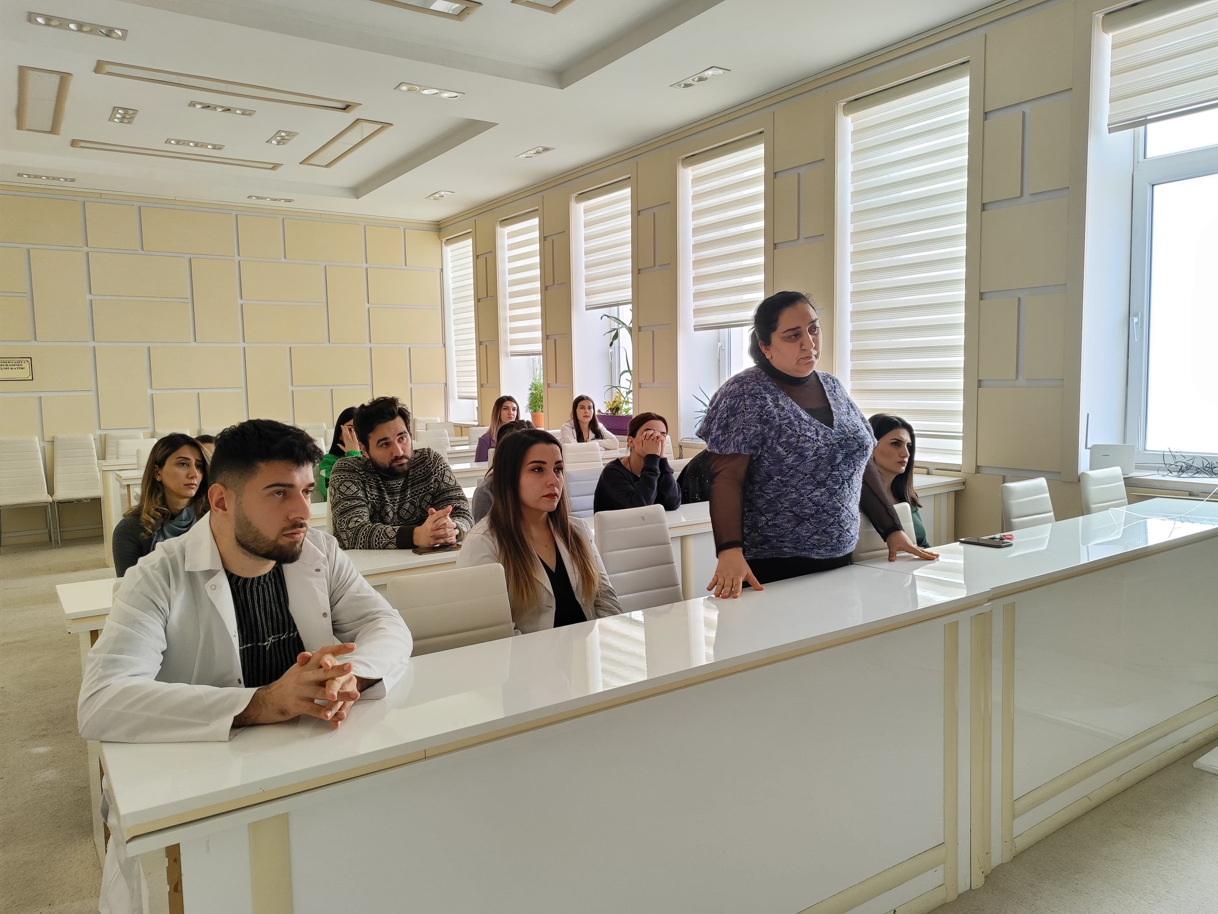 An event was held on the occasion of February 2 - Youth Day at the Institute of Soil Science and Agrochemistry of the Ministry of Science and Education of the Republic of Azerbaijan.