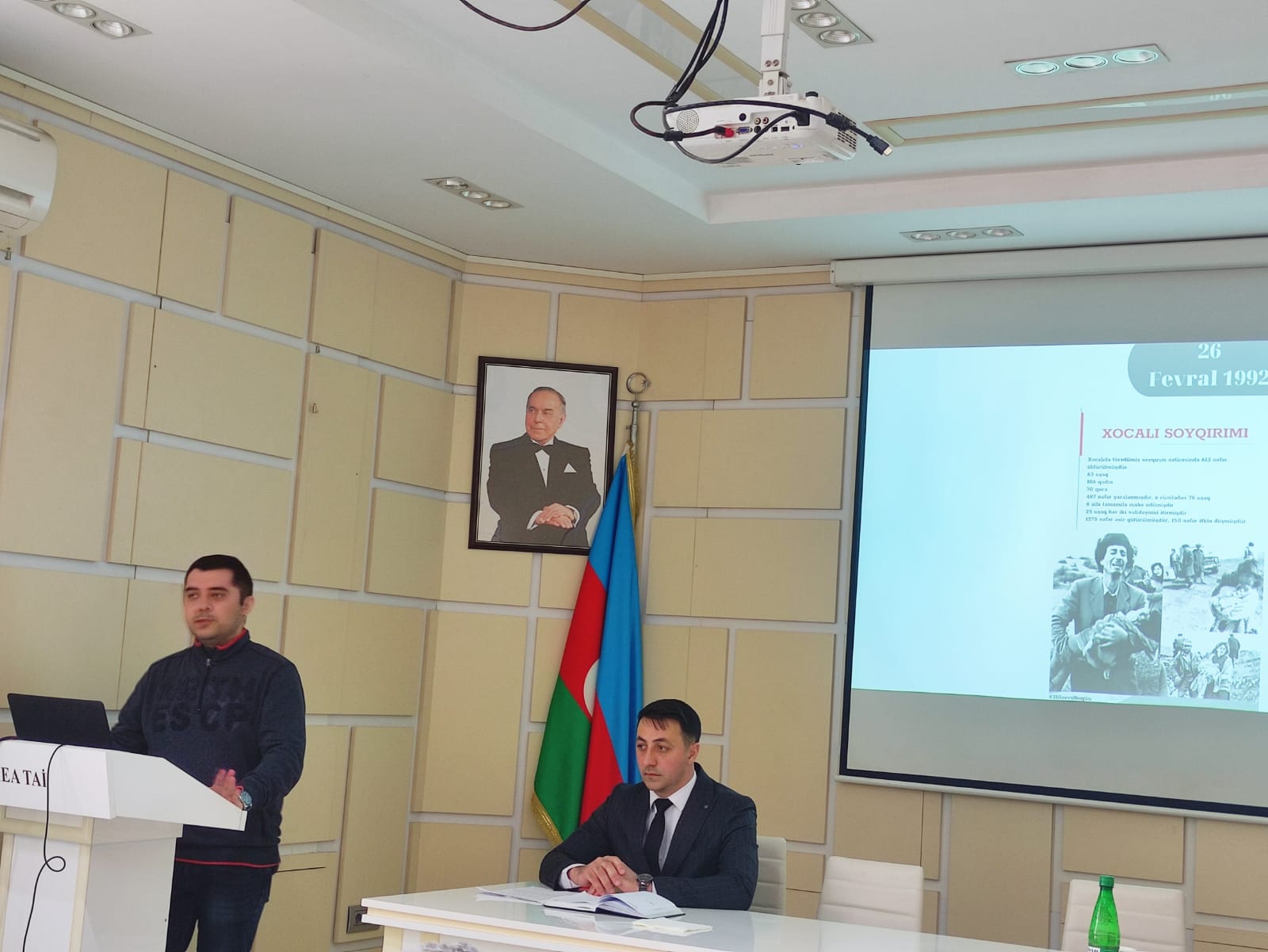 В связи с 31-й годовщиной «Ходжалинского геноцида» состоялось памятное мероприятие, посвященное  Дню геноцида азербайджанцев 31 марта