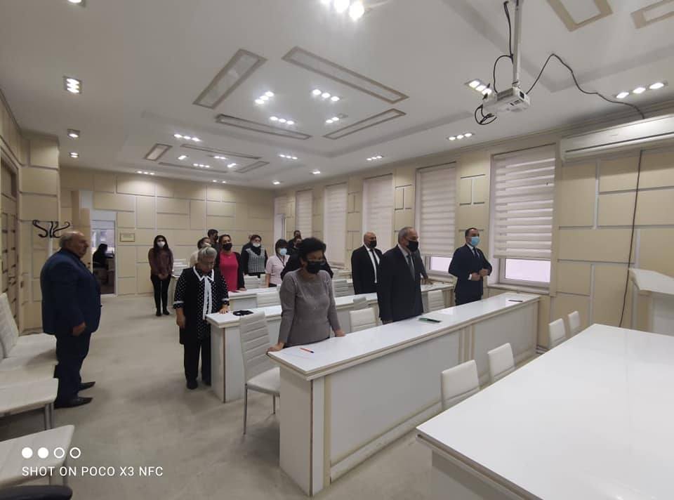 В Институте почвоведения и агрохимии НАНА состоялось отчетно-выборное собрание первой территориальной партийной организации ПНА.