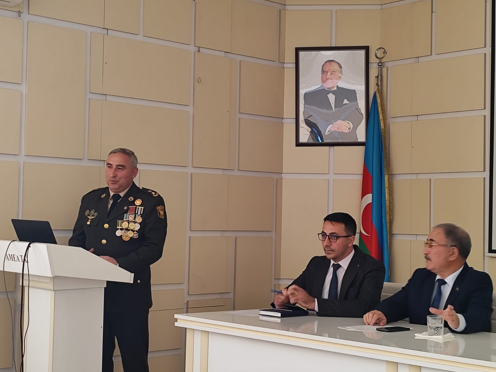 В Институте почвоведения и агрохимии состоялось мероприятие, посвященное 8 ноября - Дню Победы  