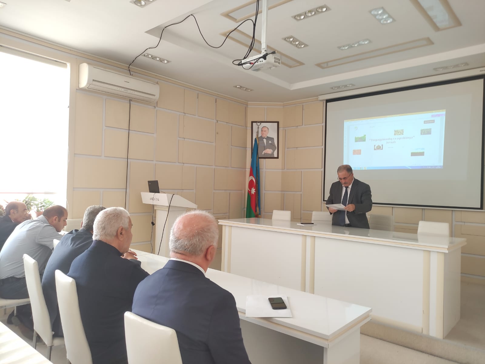 Состоялось очередное заседание Ученого совета Института почвоведения и агрохимии