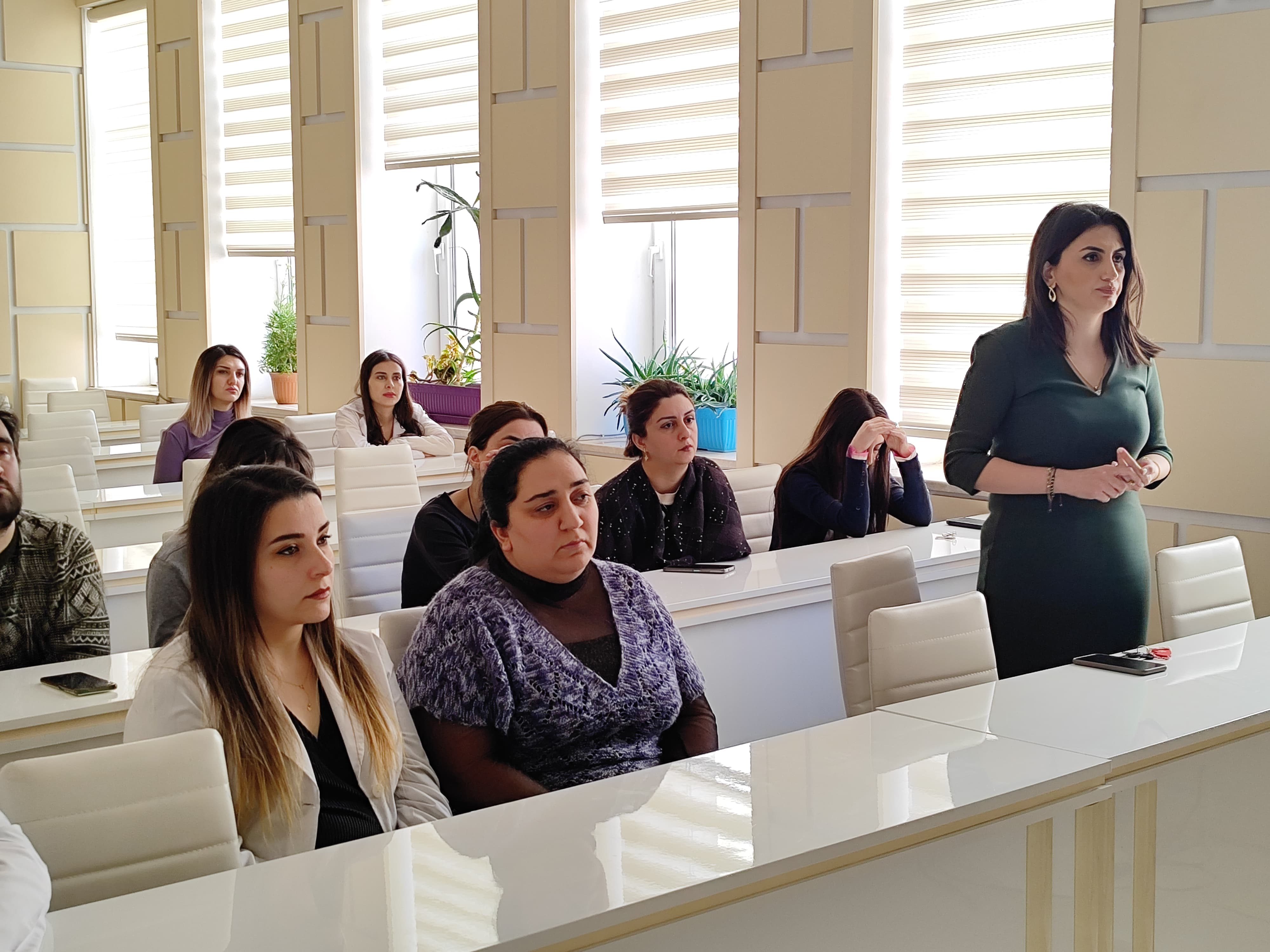 An event was held on the occasion of February 2 - Youth Day at the Institute of Soil Science and Agrochemistry of the Ministry of Science and Education of the Republic of Azerbaijan.