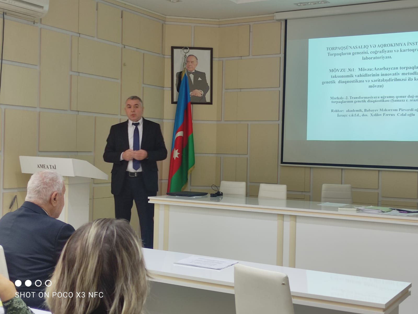 Torpaqların genezisi, coğrafiyası və kartoqrafiyası, Torpaq fizikası və Üzvi gübrələr  laboratoriyaları 2022-ci il üzrə yekun hesabatlarını təqdim ediblər