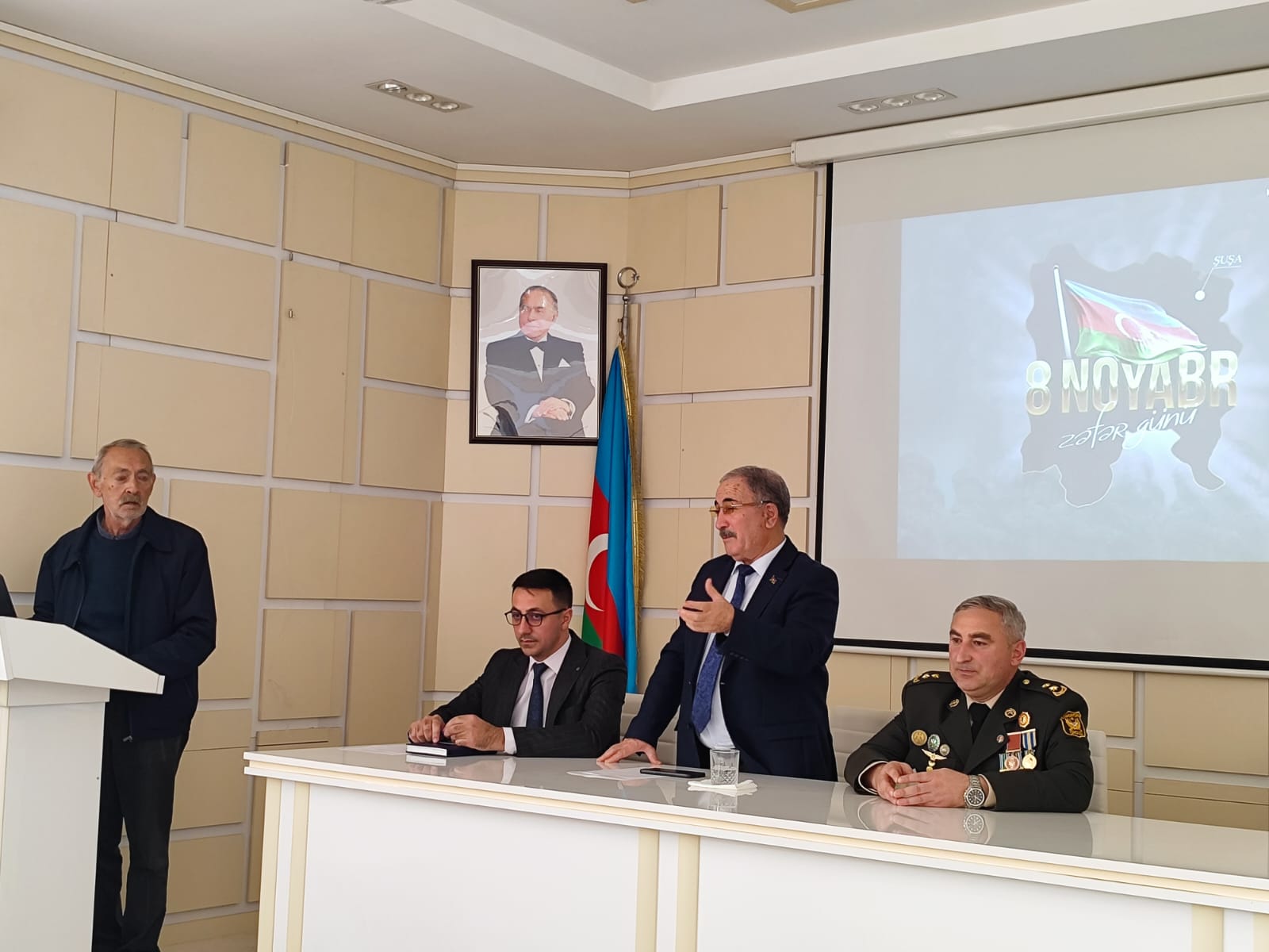 В Институте почвоведения и агрохимии состоялось мероприятие, посвященное 8 ноября - Дню Победы  