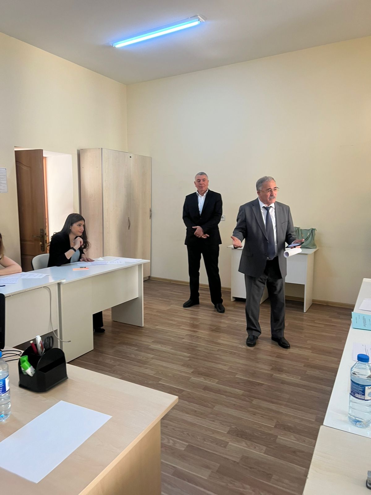 В  Институте почвоведения и агрохимии проводилось минимальные экзамены для докторантов и диссертантов  на летней экзаменационной сессии