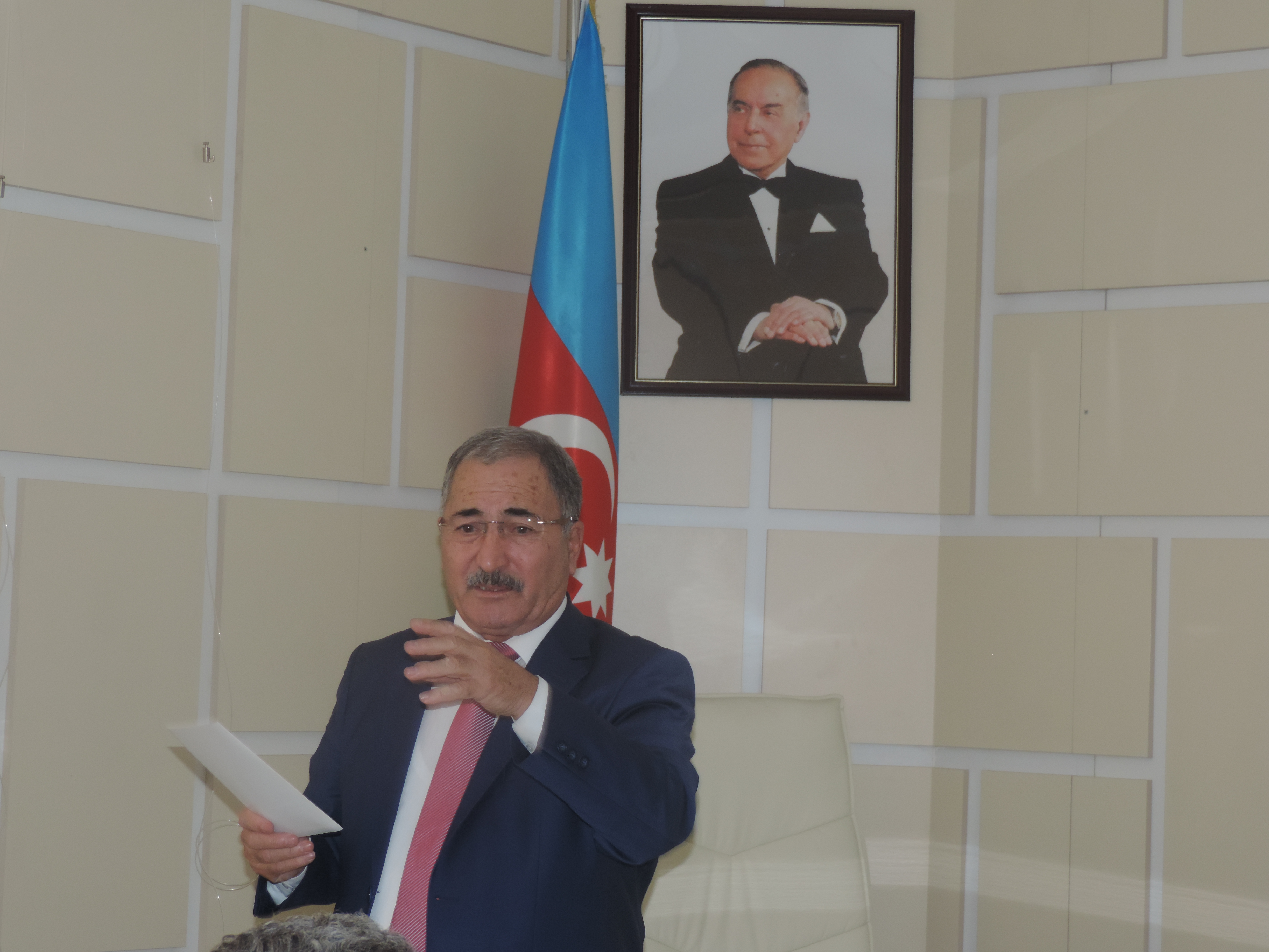 Генеральный директор Института почвоведения и агрохимии НАНА принял участие в научно-практической конференции Международной организации по миграции.