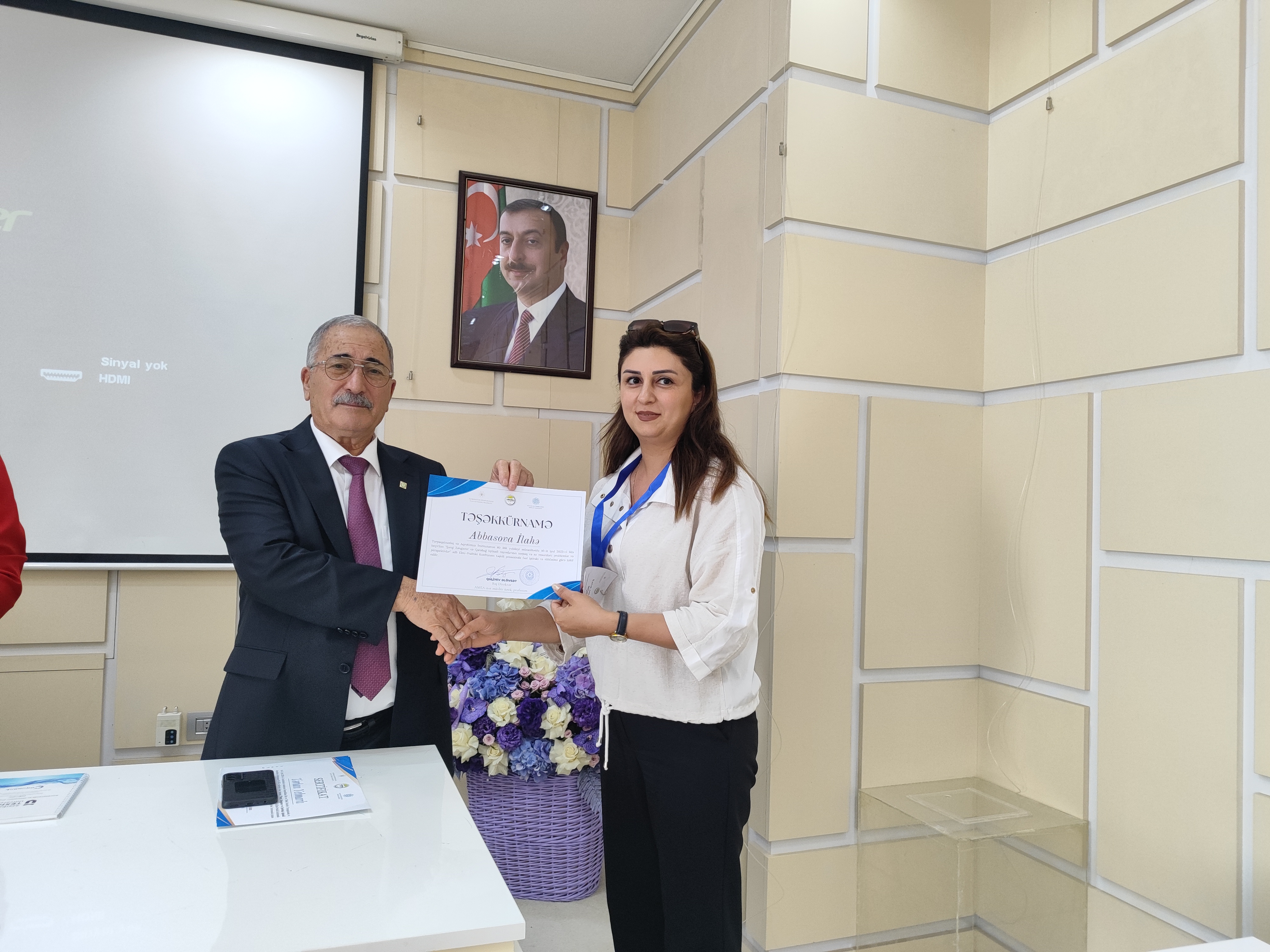 Scientific-practical conference on land and water resources of East Zangezur and Karabakh economic regions continues Scientific-practical conference on land and water resources of East Zangezur and Karabakh economic regions continues.