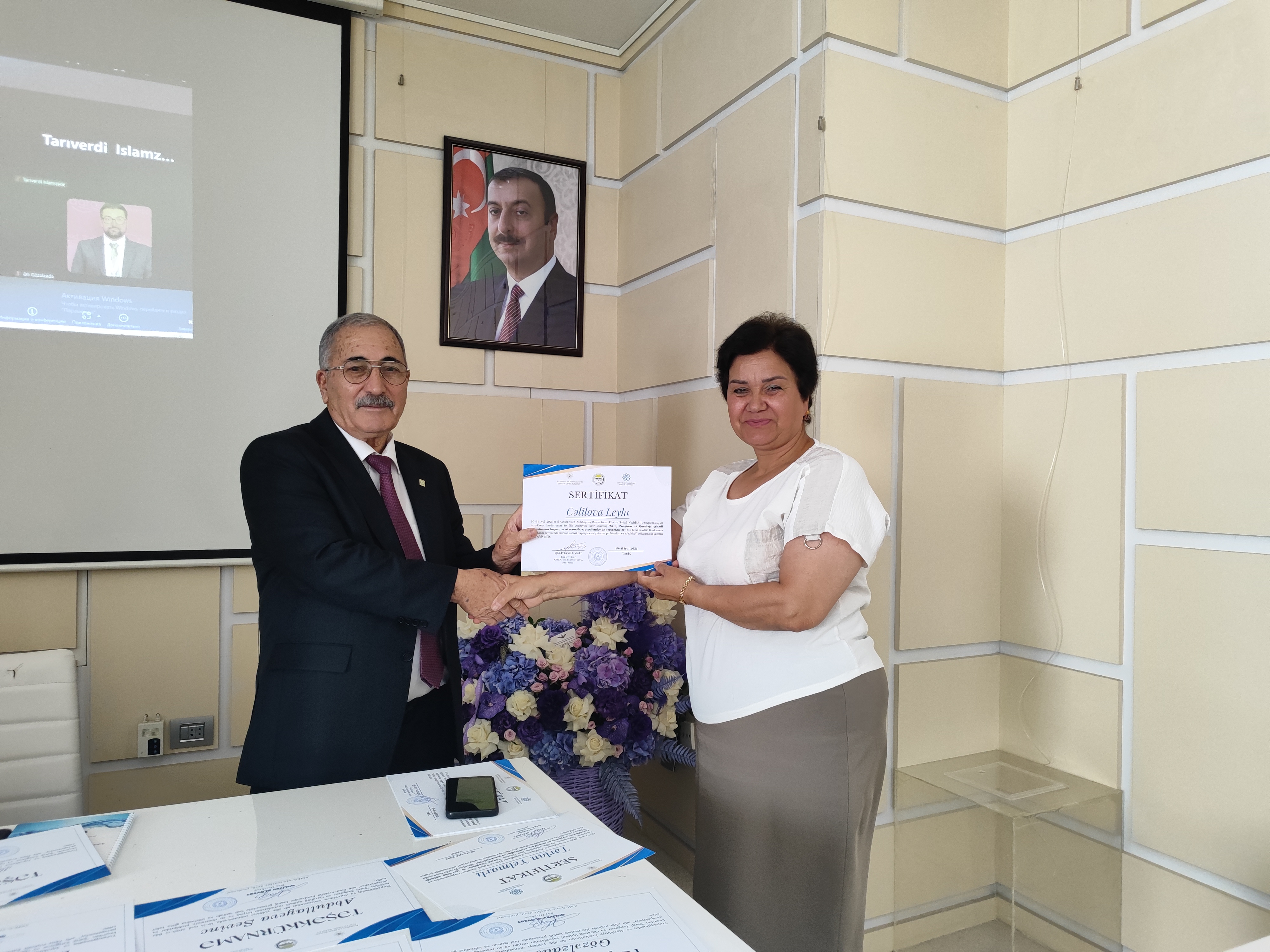 Scientific-practical conference on land and water resources of East Zangezur and Karabakh economic regions continues Scientific-practical conference on land and water resources of East Zangezur and Karabakh economic regions continues.