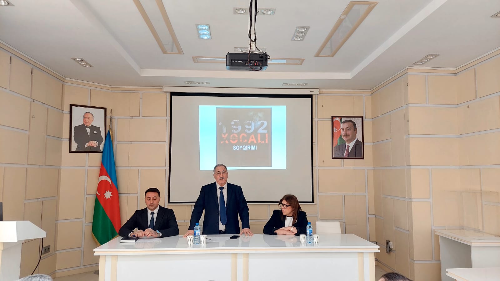 A commemorative event was held at the Institute of Soil Science and Agrochemistry of the Ministry of Science and Education of the Republic of Azerbaijan to commemorate the 33rd anniversary of the "Khojaly Genocide".