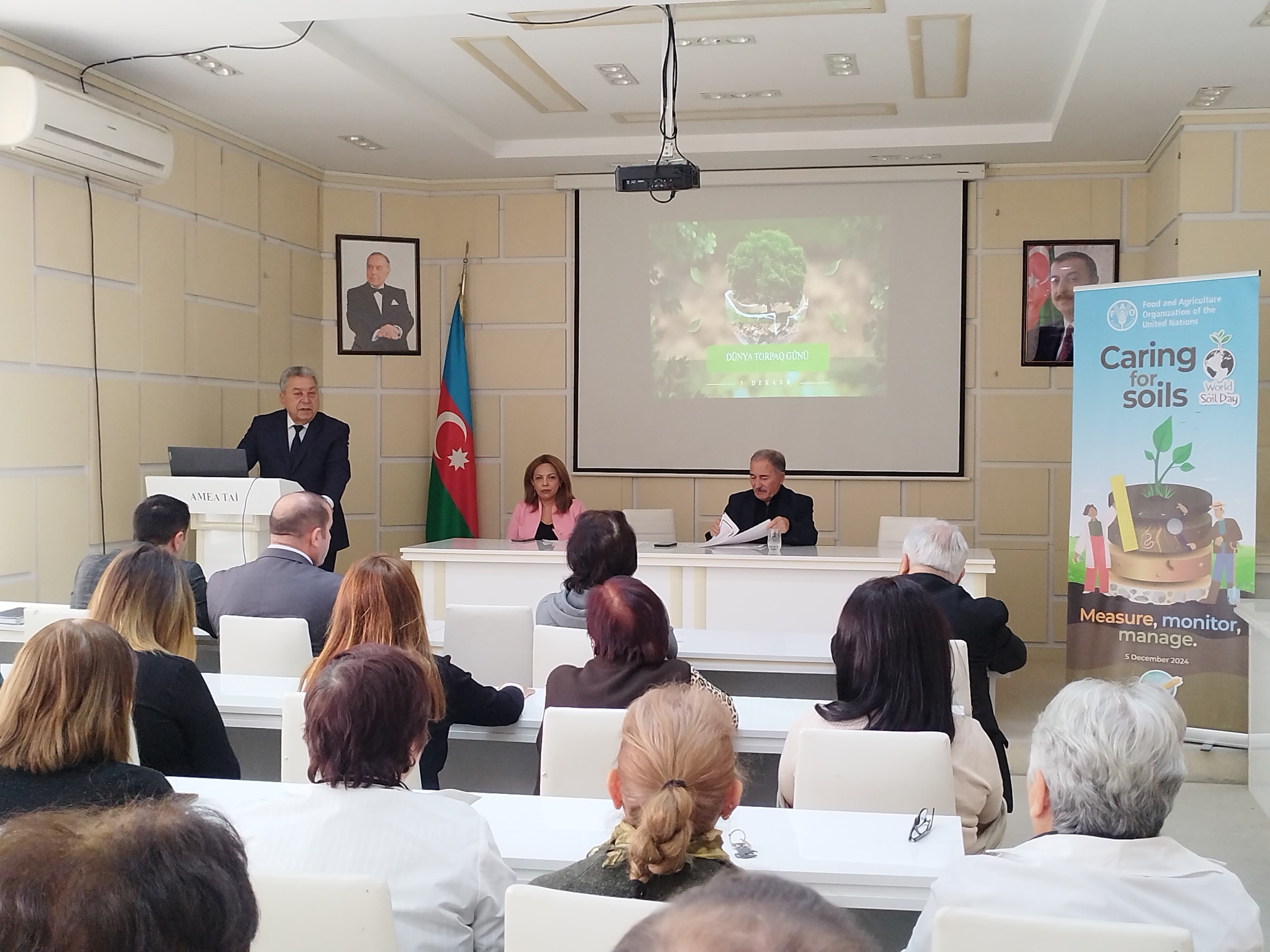 В Институте почвоведения и агрохимии МНО АР состоялось мероприятие посвященное Всемирного дня почвы