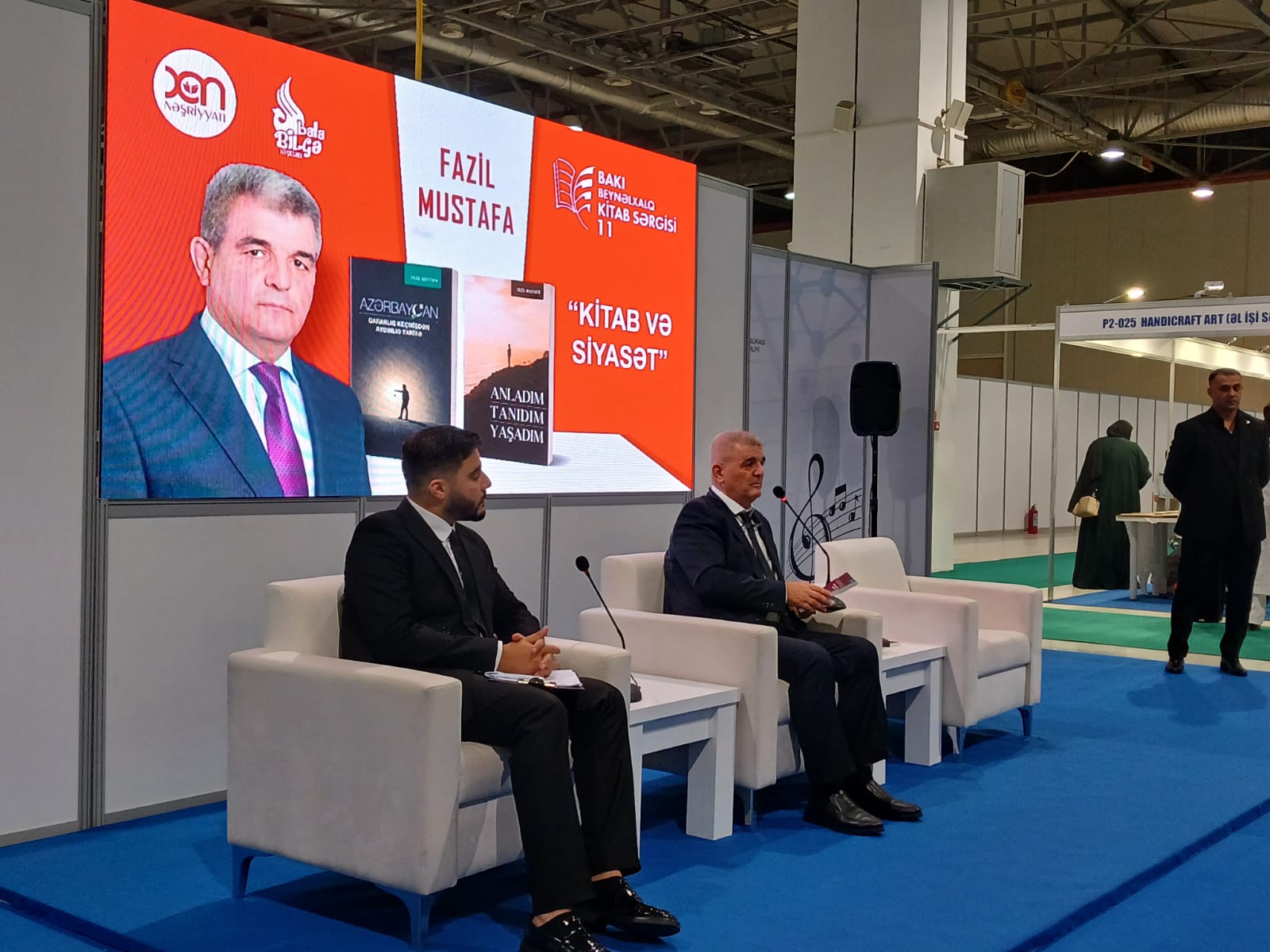 The Director General of the Institute of Soil Science and Agrochemistry actively participated in the 11th Baku International Book Fair.
