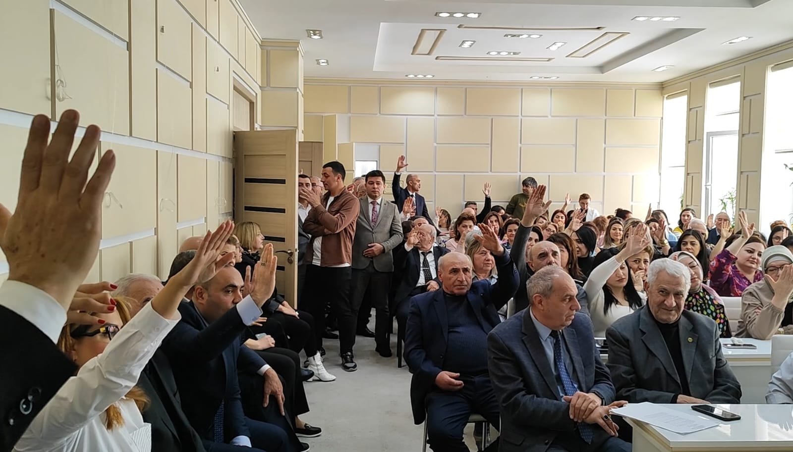The report-election meeting of the Trade Union Committee was held at the Institute of Soil Science and Agrochemistry of the Ministry of Science and Education of the Republic of Azerbaijan.