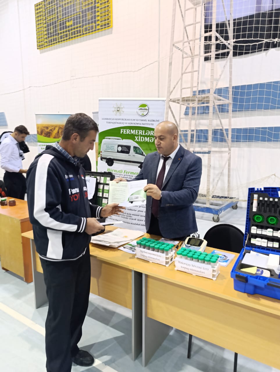 The Institute of Soil Science and Agrochemistry actively participated in the Agricultural Business Festival held in Shamakhi.