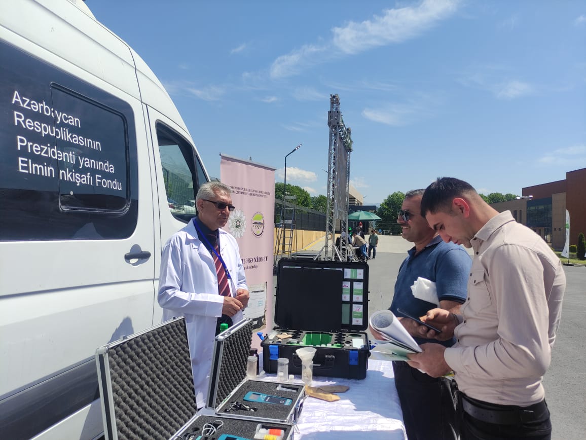 Институт почвоведения и агрохимии принял участие в Фестивале аграрных инноваций в Закатальском районе